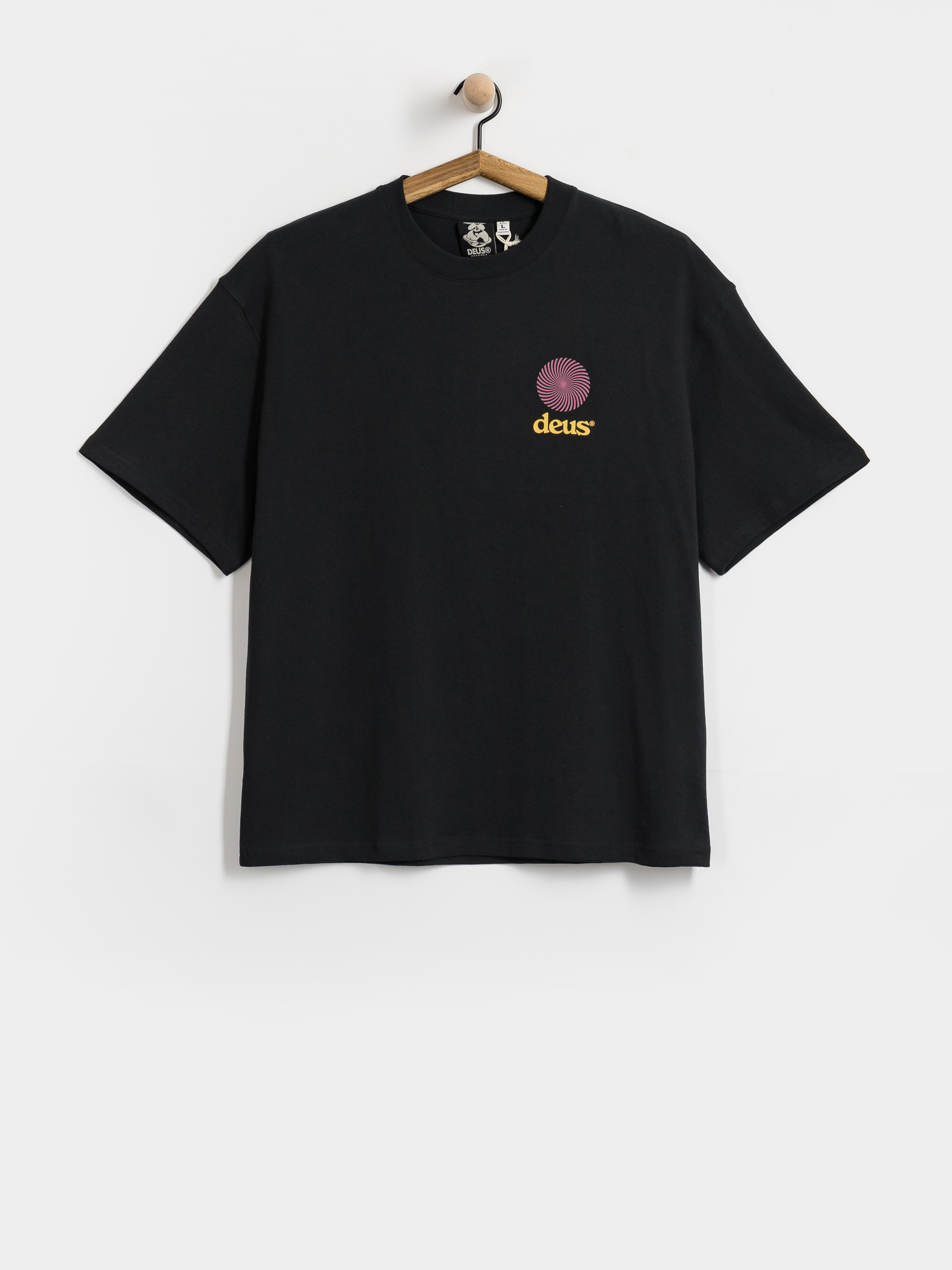 T-shirt Deus Ex Machina Strata Os (black)