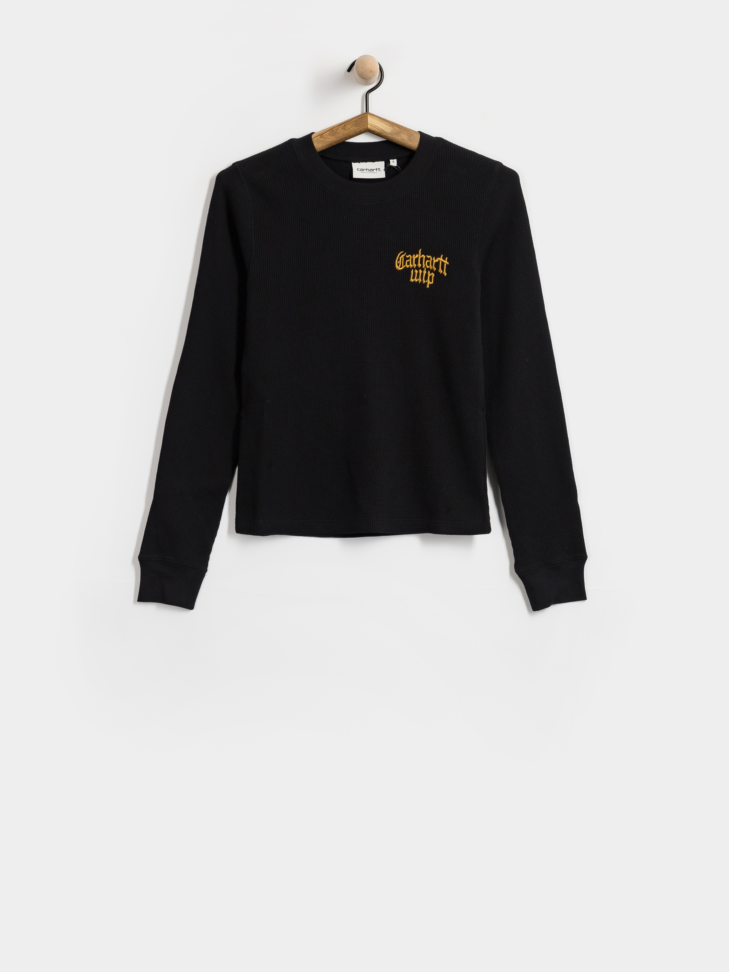 Longsleeve Carhartt WIP Blackletter Waffle T S Wmn