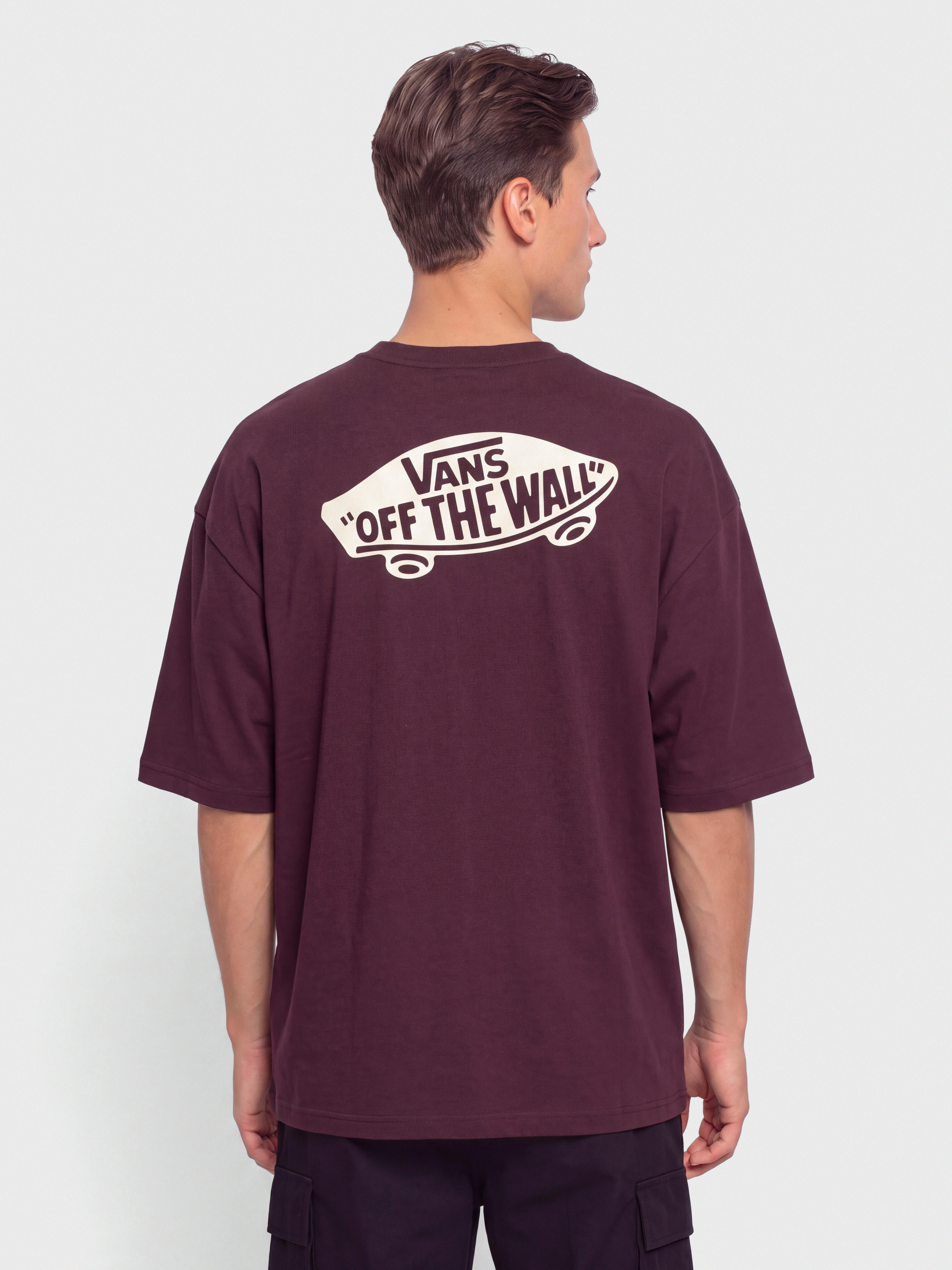 T-shirt Vans Style 76 II Loose (dark port)
