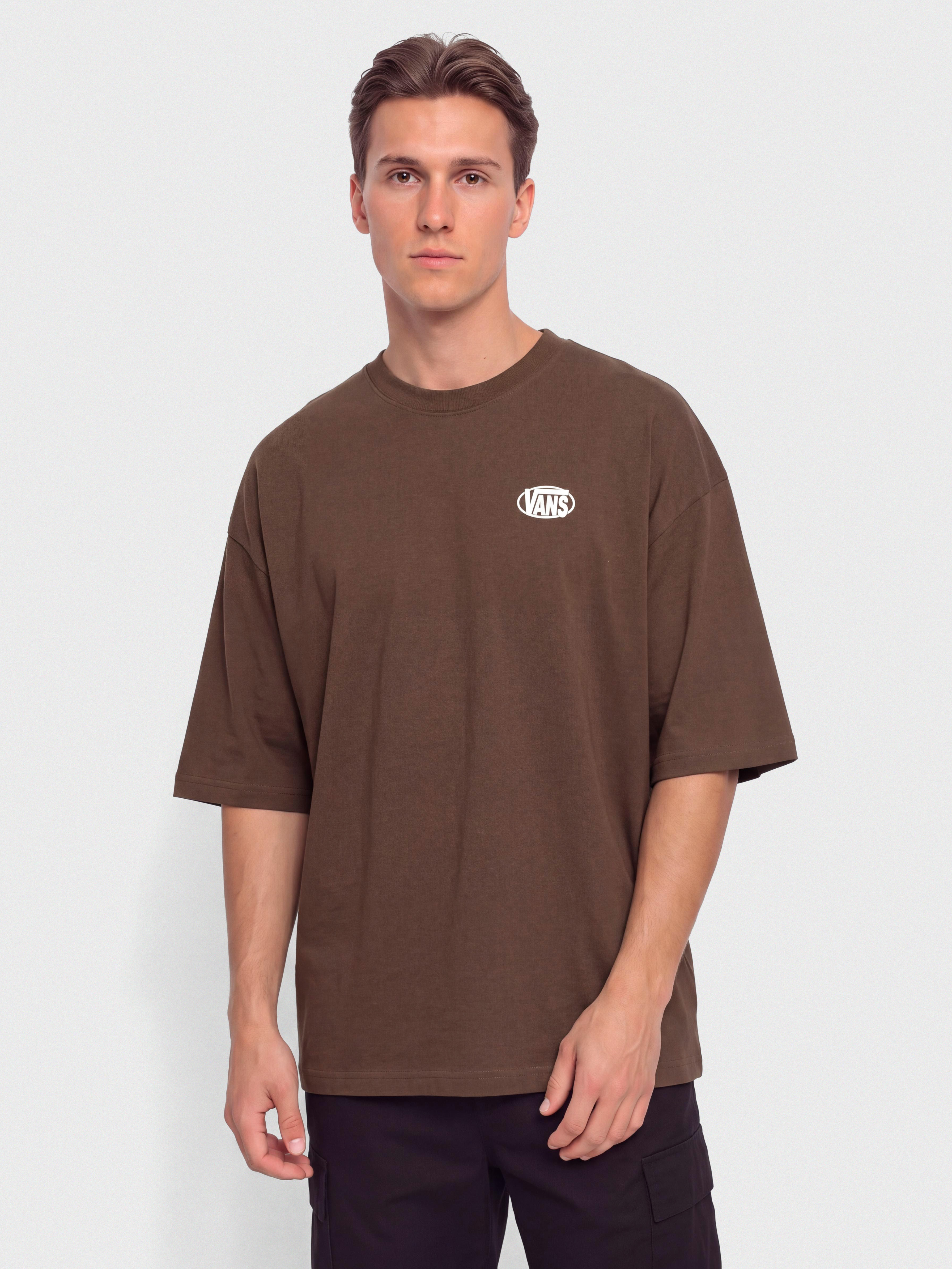 T-shirt Vans Oval Logo Loose (vintage cocoa)