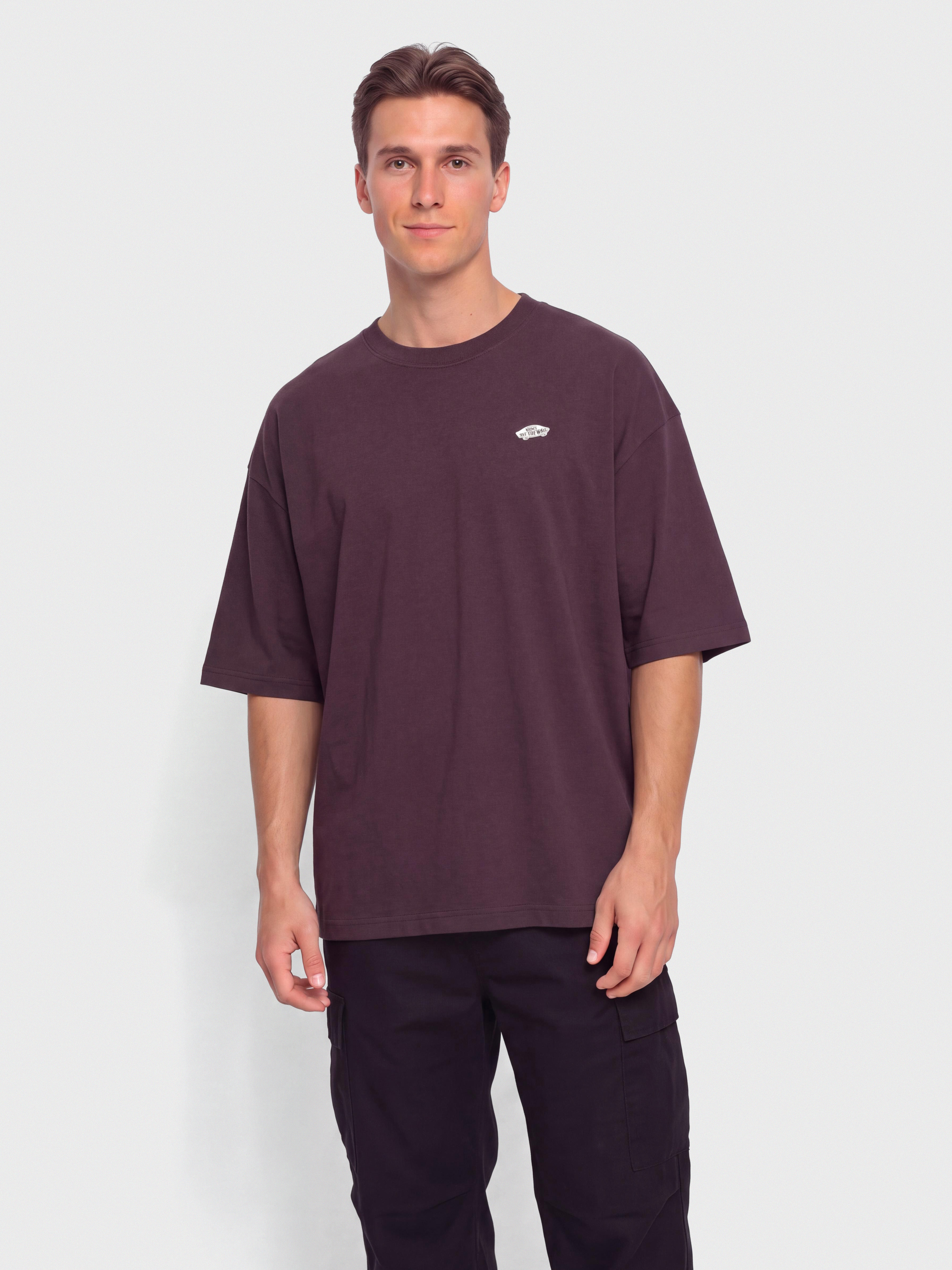 T-shirt Vans Style 76 II Loose (dark port)