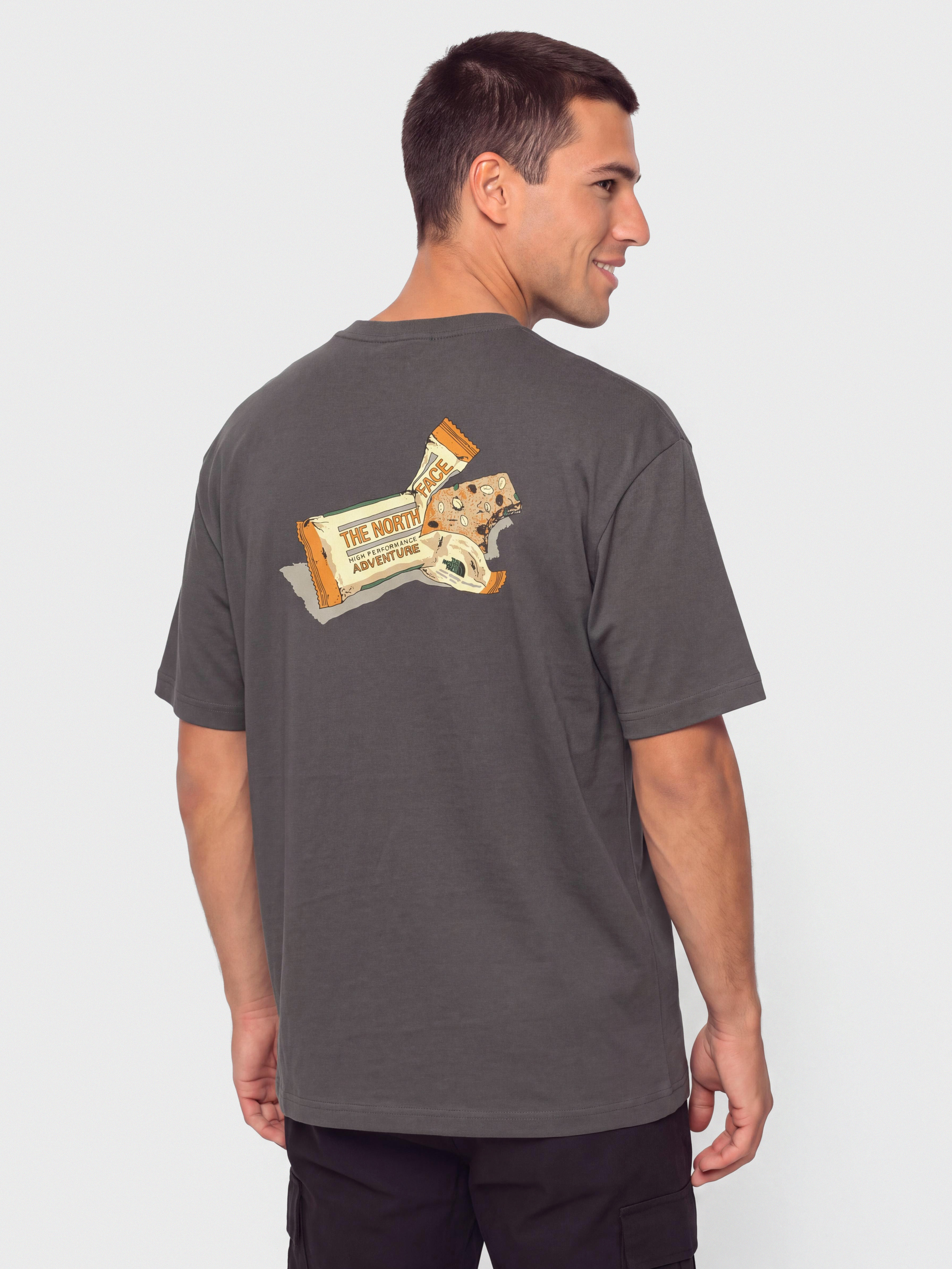 T-shirt The North Face Tnf Snack Relaxed (anthracite grey)
