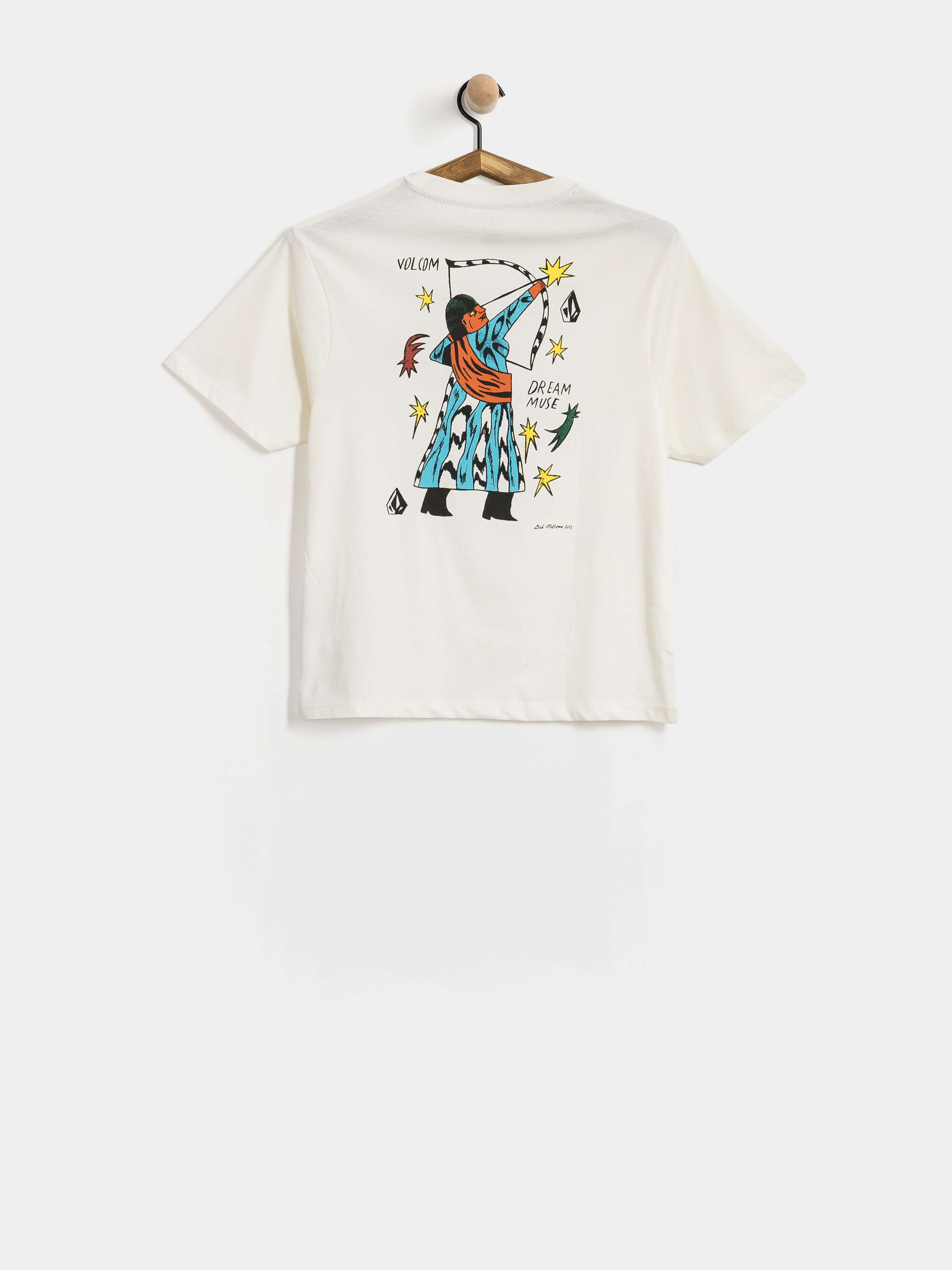 T-shirt Volcom Radical Daze Up Wmn (off white)