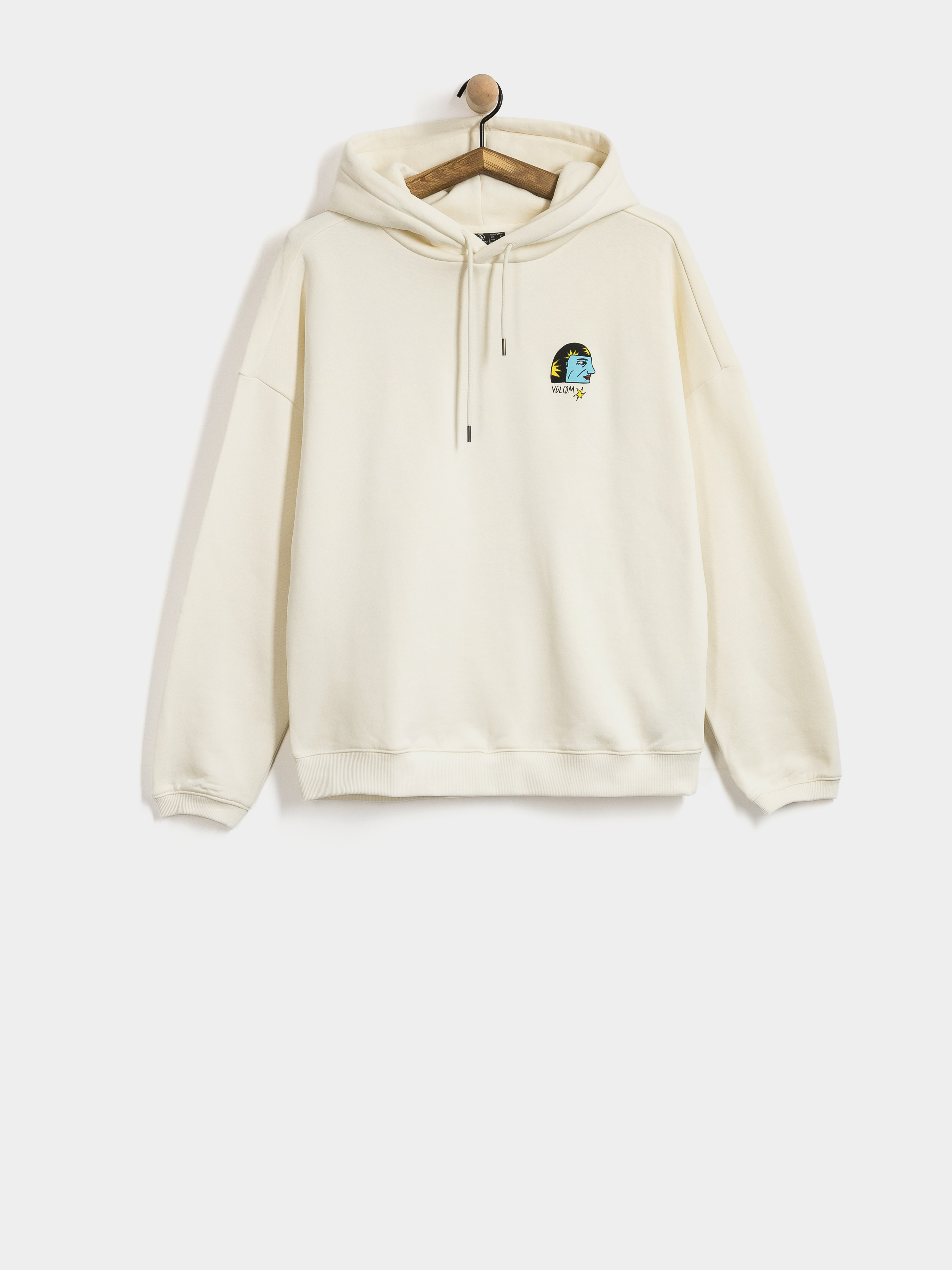 Bluza z kapturem Volcom Radical Daze Up HD Wmn (off white)