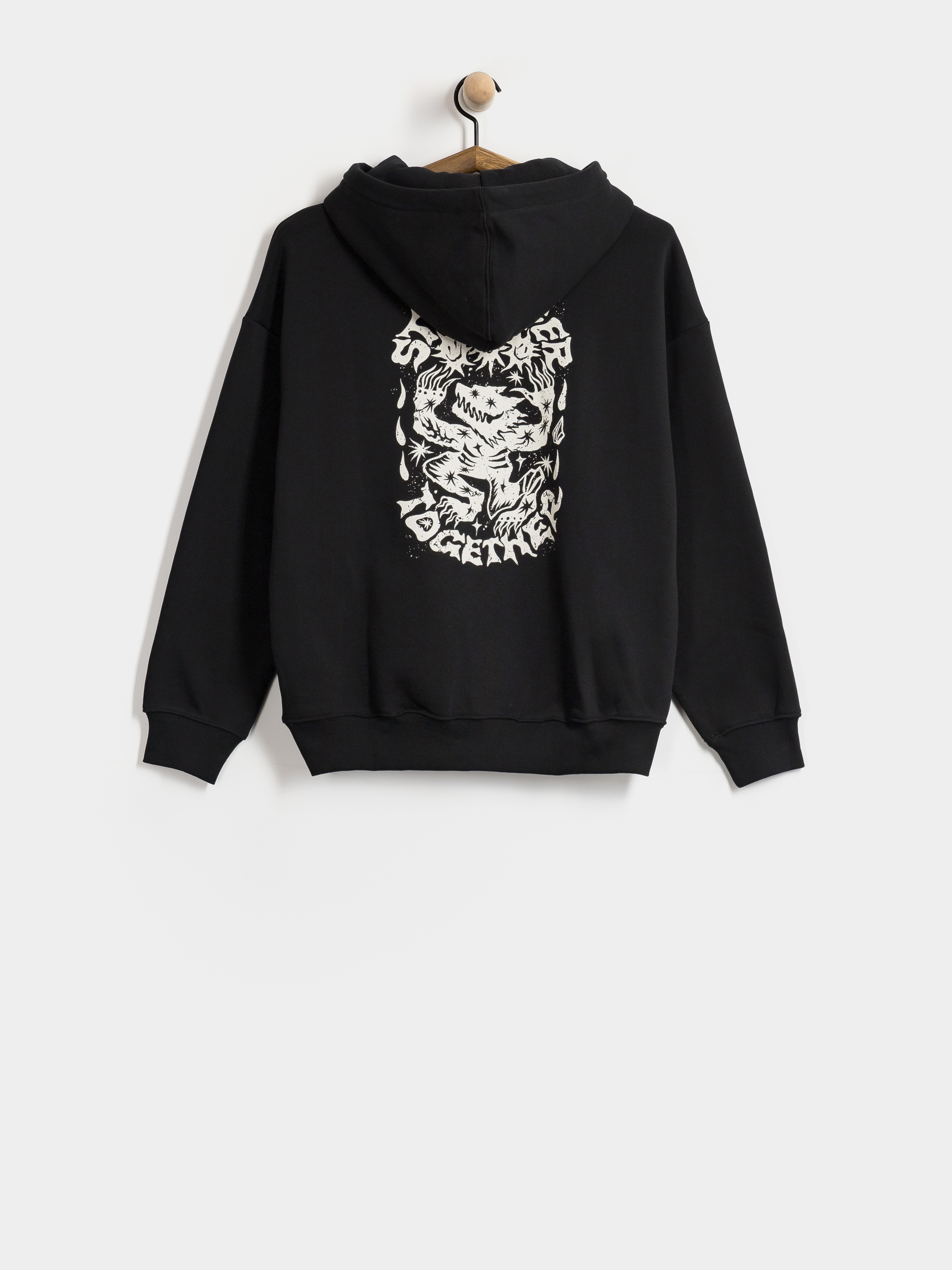 Bluza z kapturem Volcom Moove On HD Wmn (vintage black)