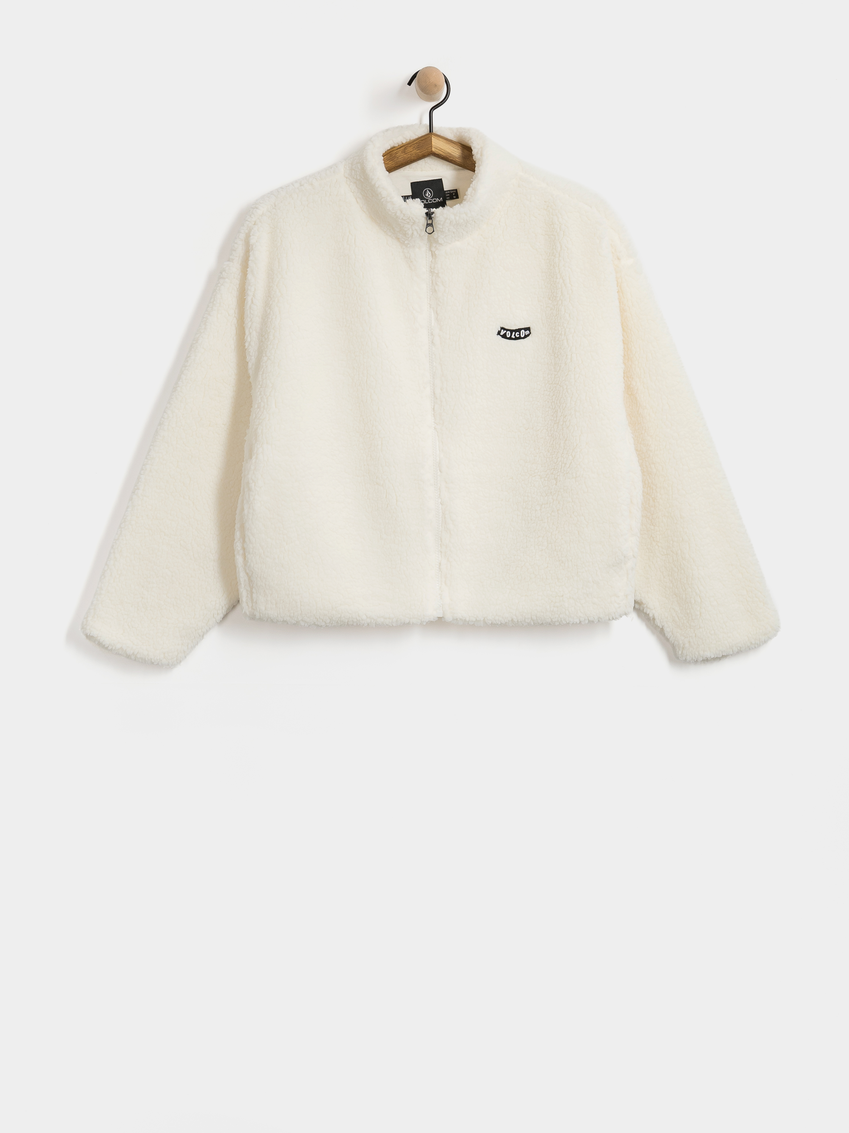 Bluza Volcom Wylding Out Sherpa Wmn (off white)