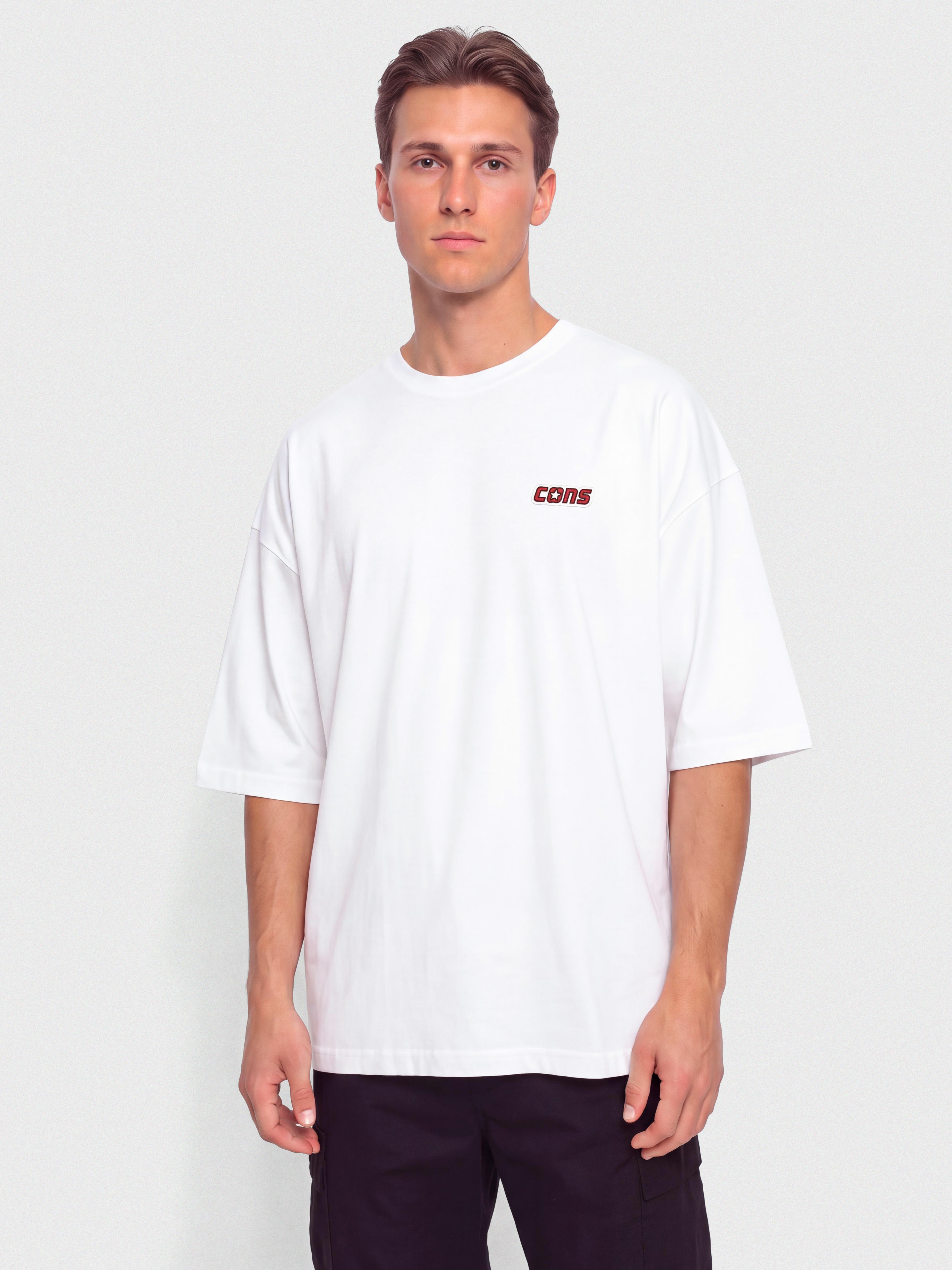 T-shirt Converse Loose Fit Cons (white i)