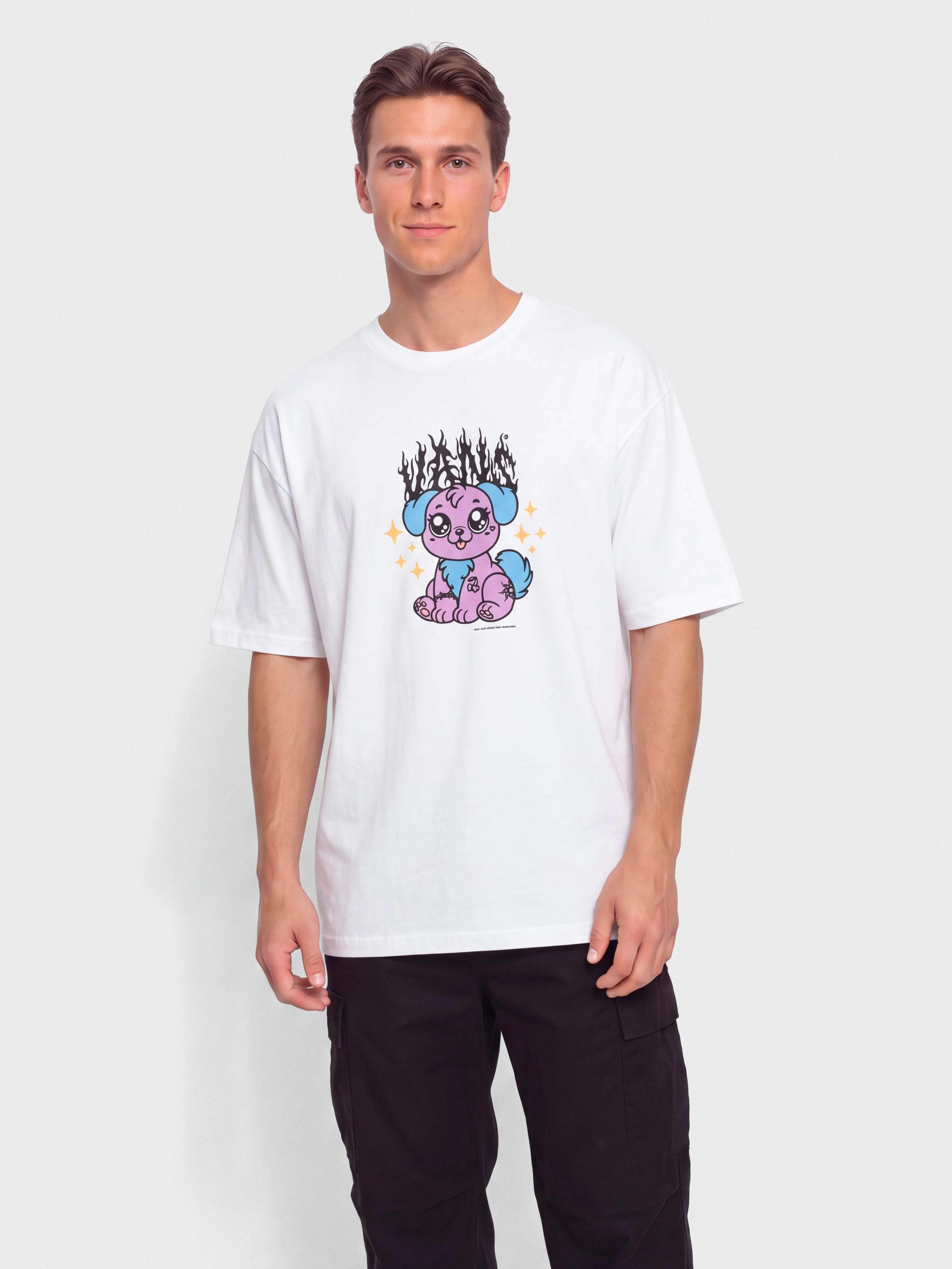 T-shirt Vans Puppy Loose (white)