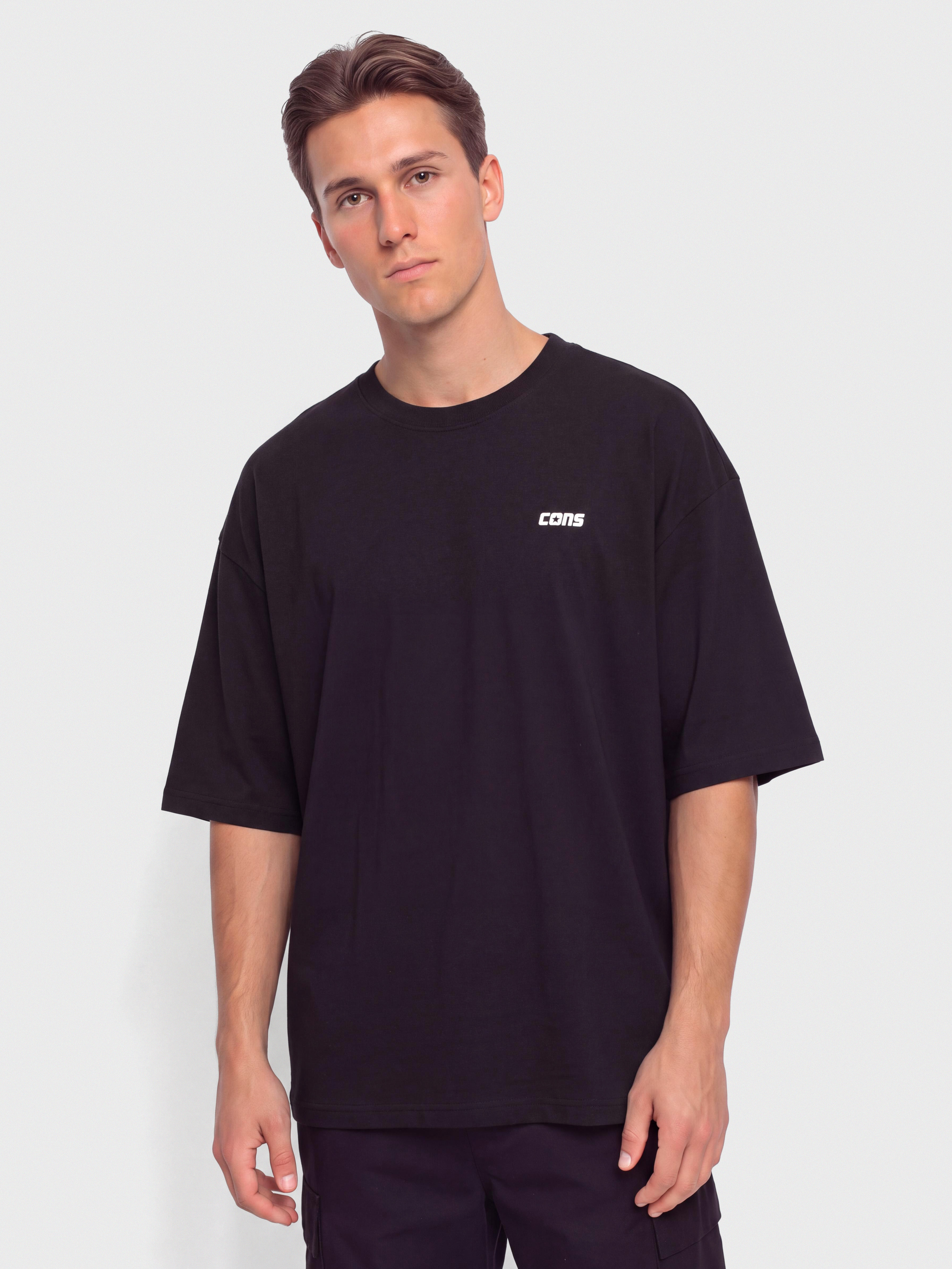 T-shirt Converse Loose Fit Cons (converse black)