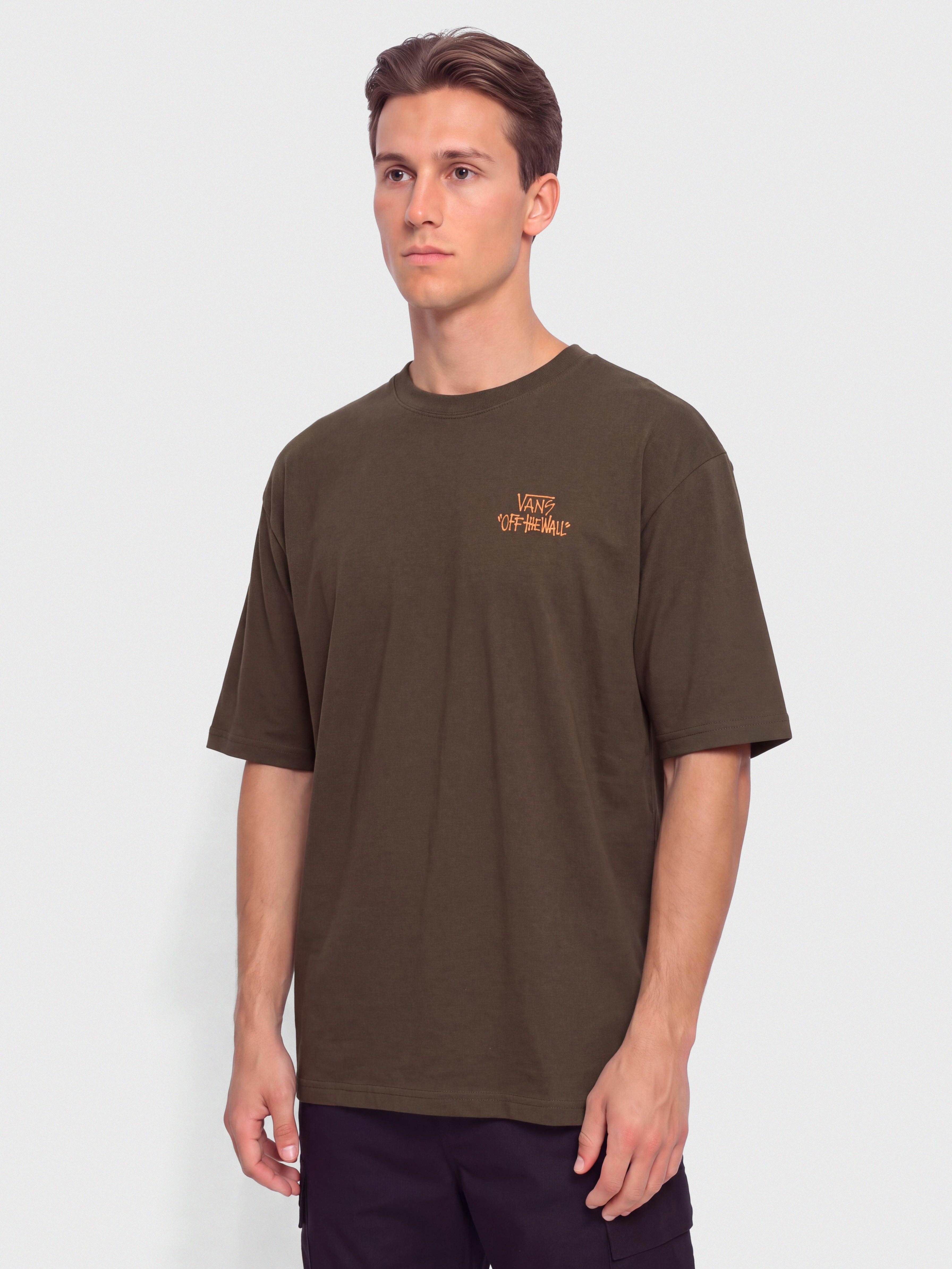 T-shirt Vans Stomper Loose Fit (coal brown)