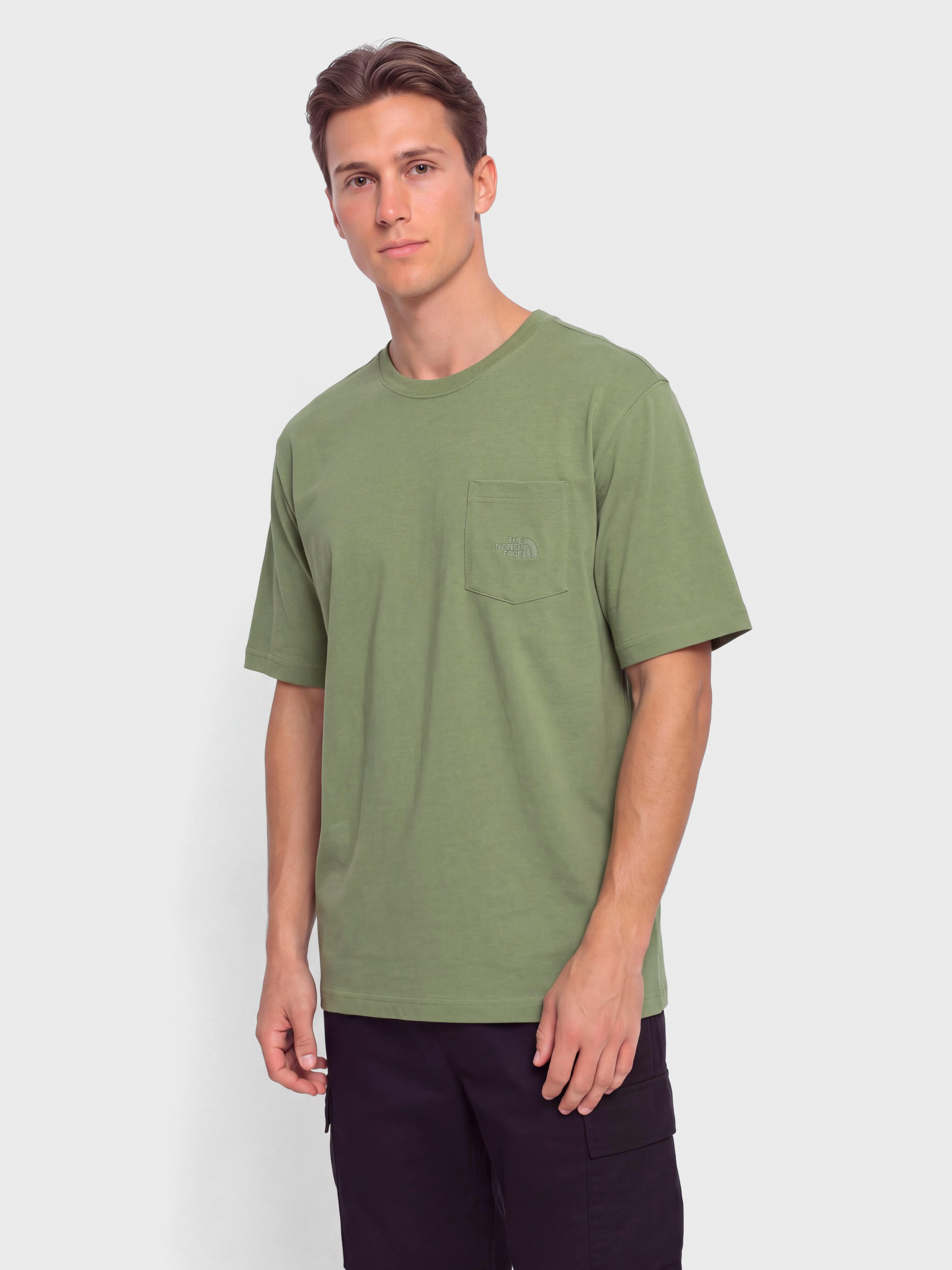 T-shirt The North Face Dome Relaxed Pocket (bark mist)