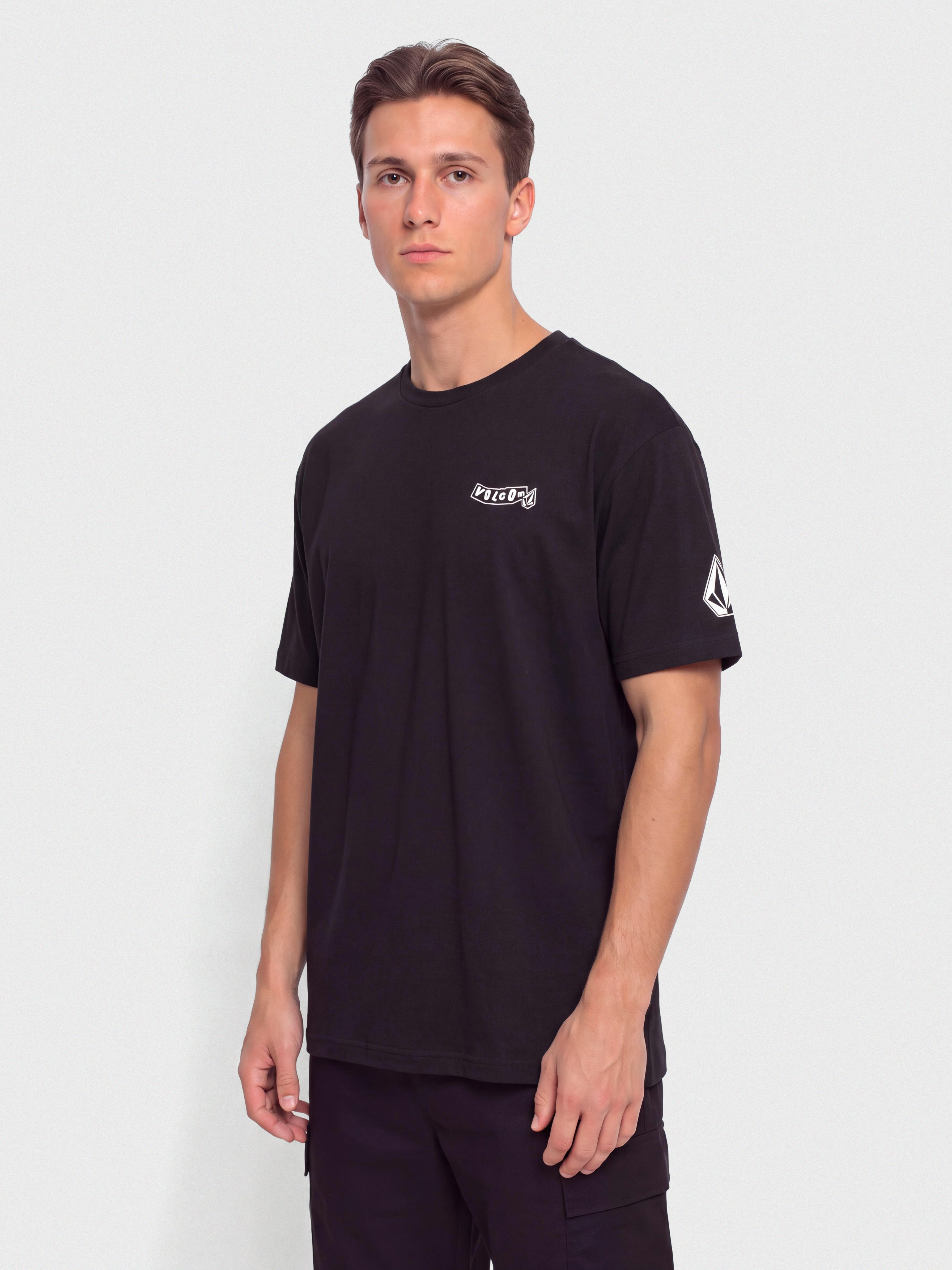 T-shirt Volcom Pistol Surf Lycra (black)