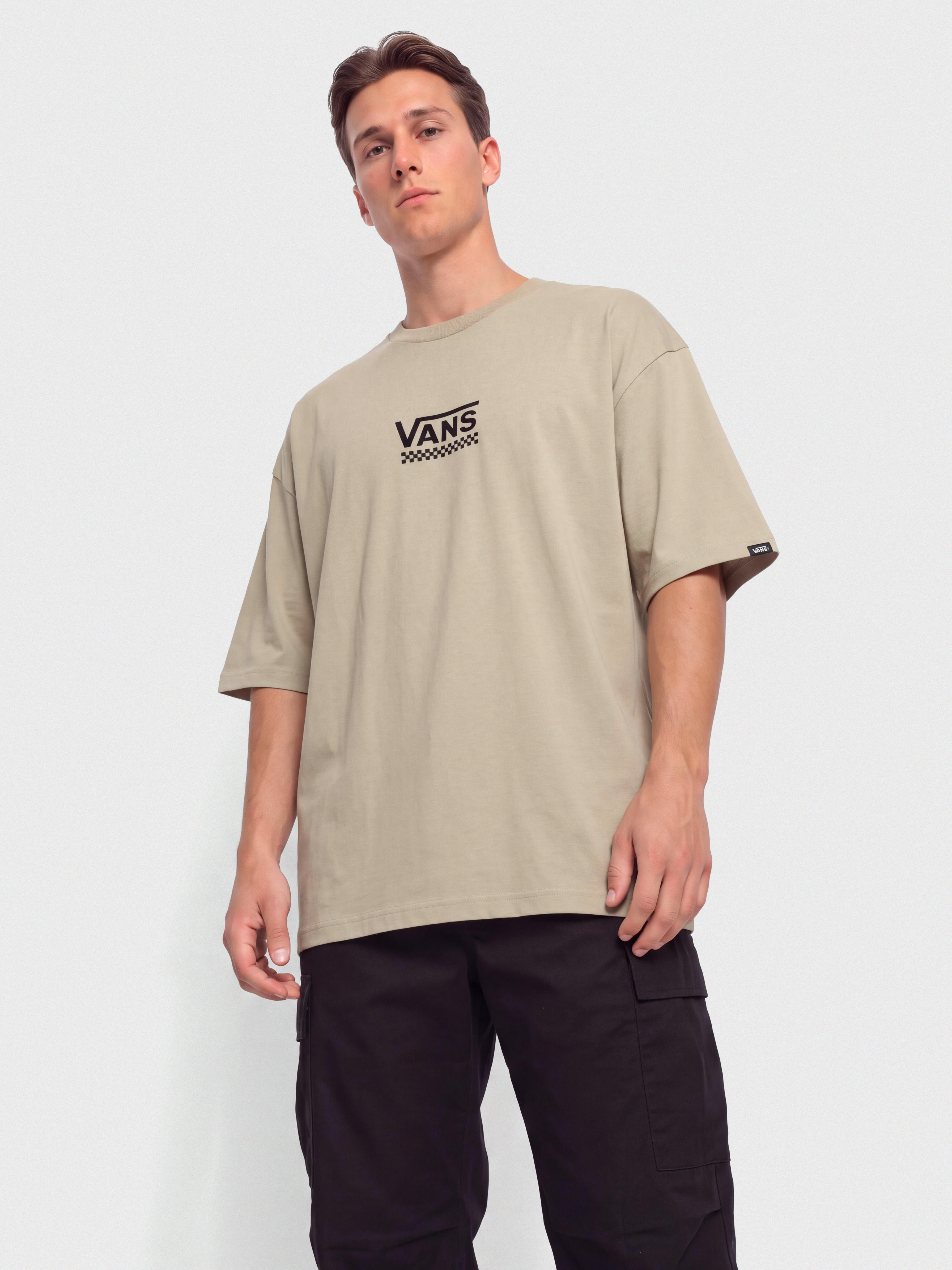 T-shirt Vans V Check Loose (london fog)