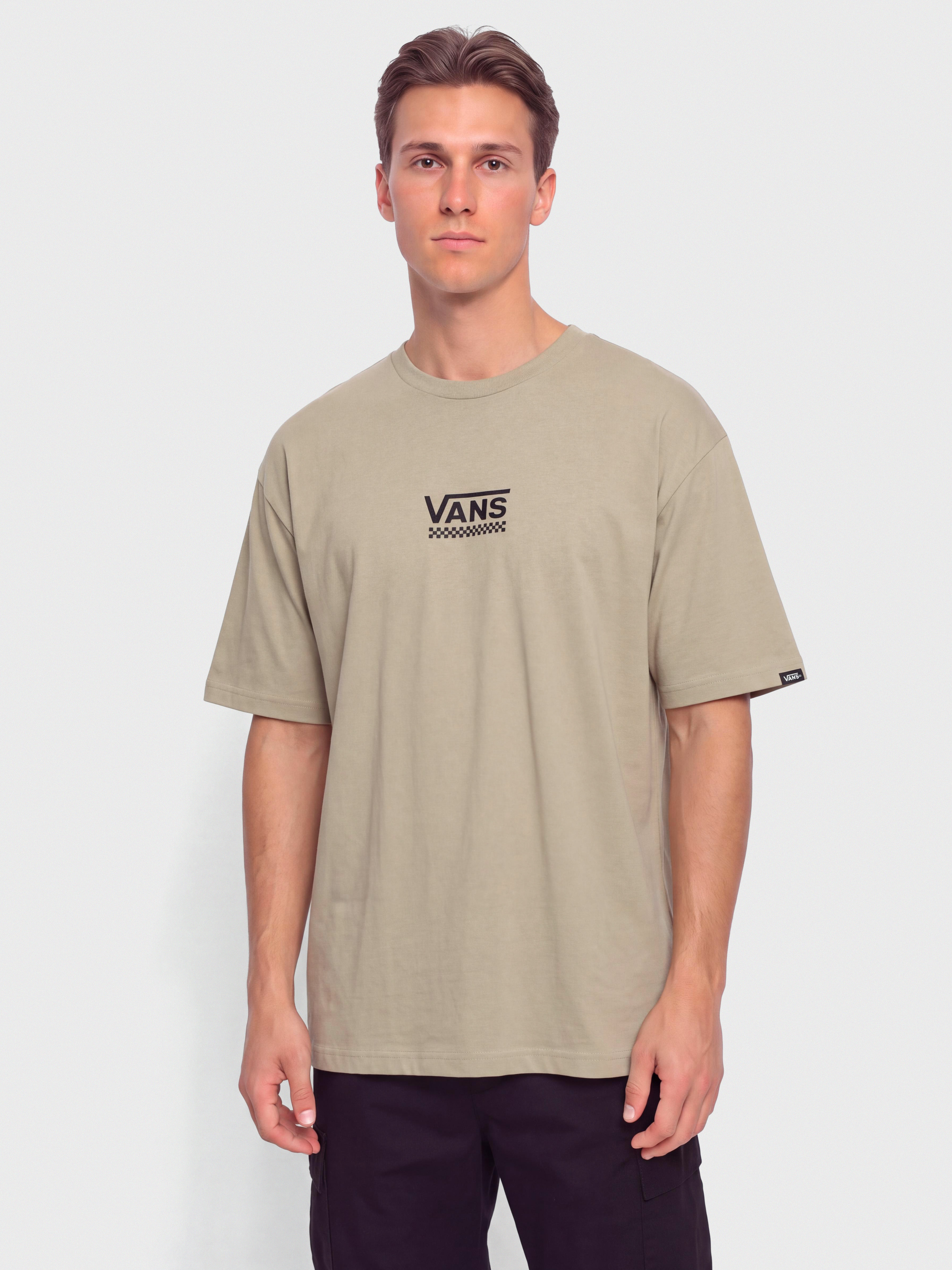 T-shirt Vans V Check Loose (london fog)