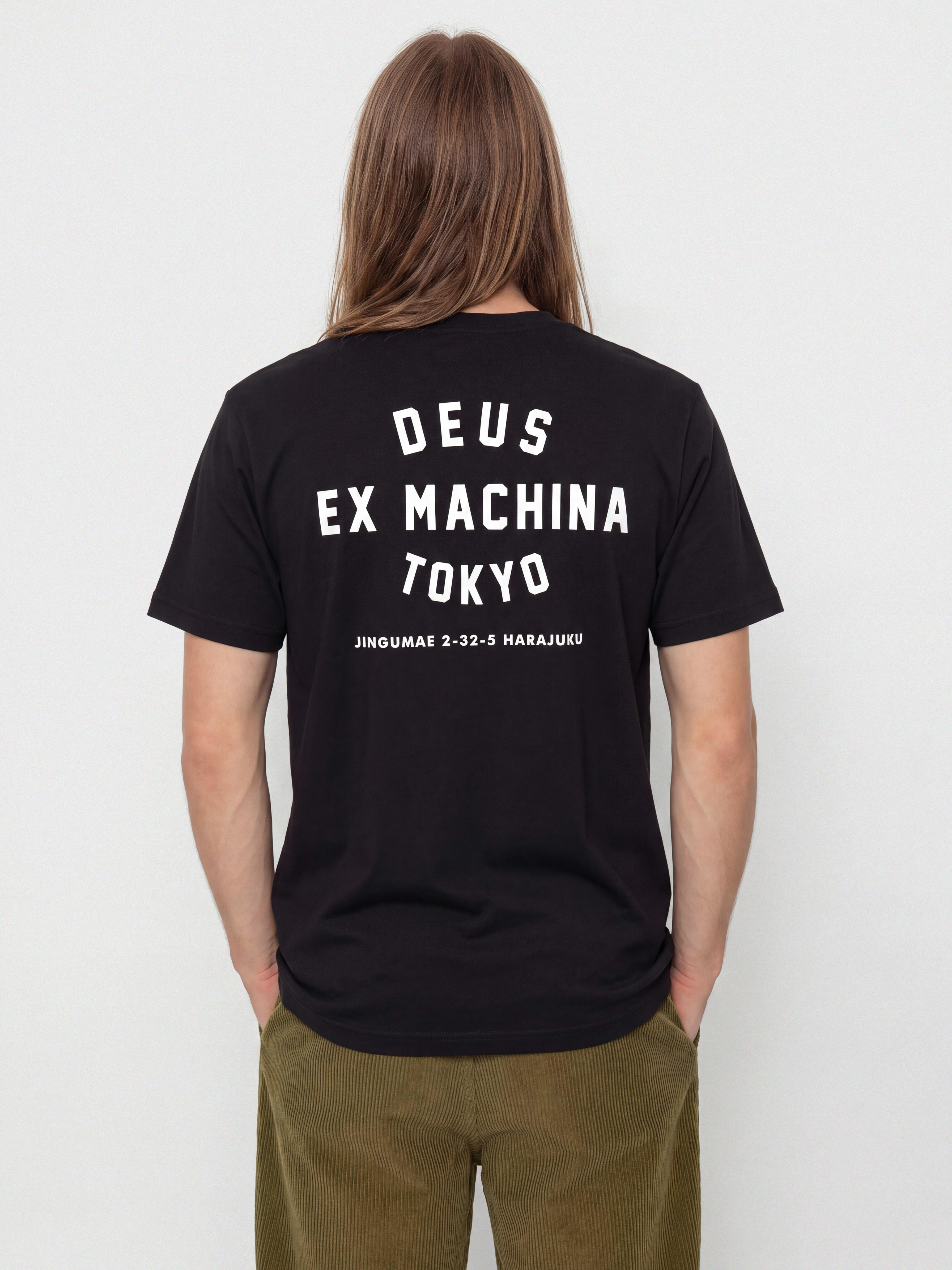 T-shirt Deus Ex Machina Harajuku Helmet (black)