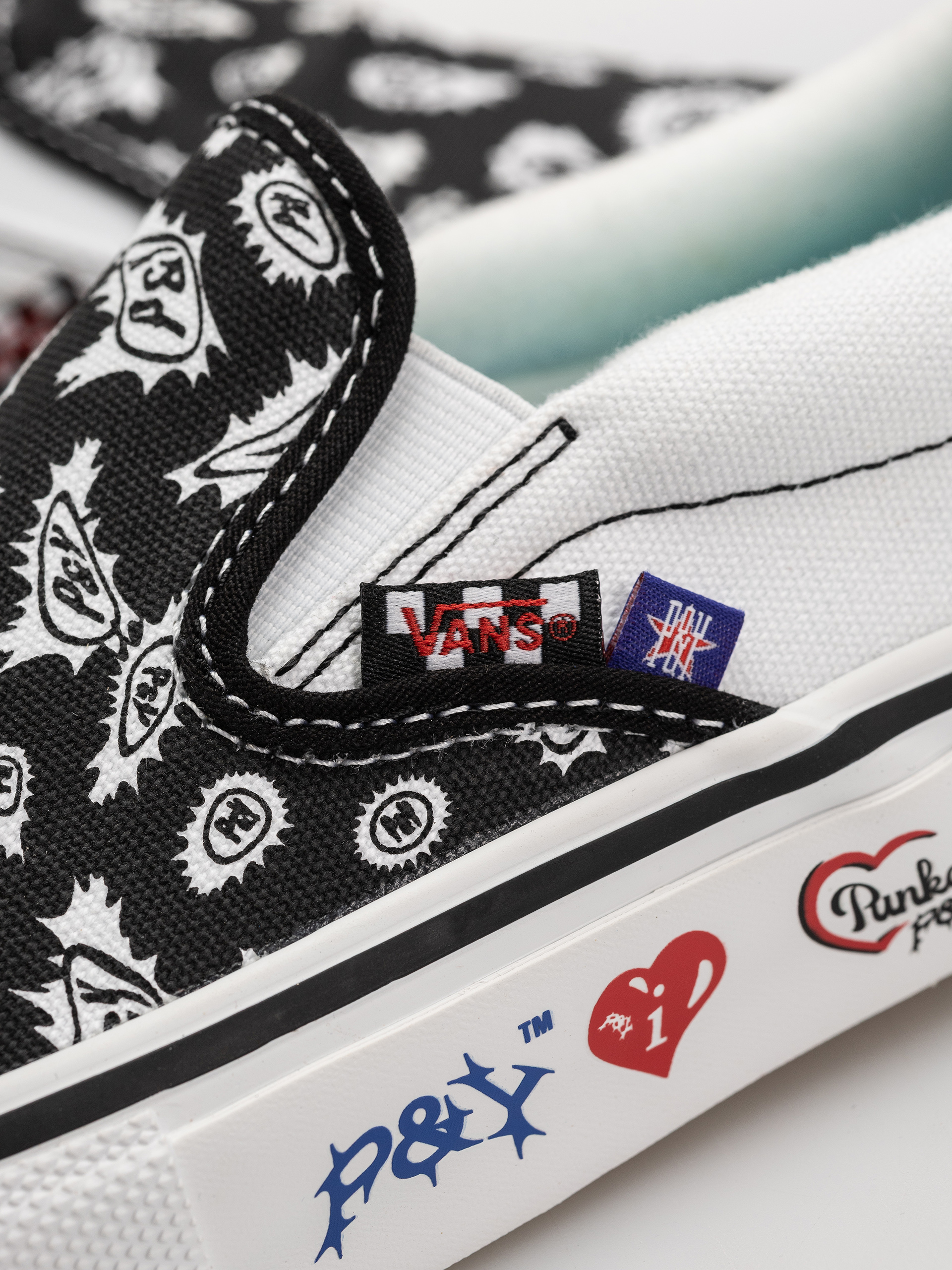 Buty Vans Skate Slip On Punk&Yo (black/white)