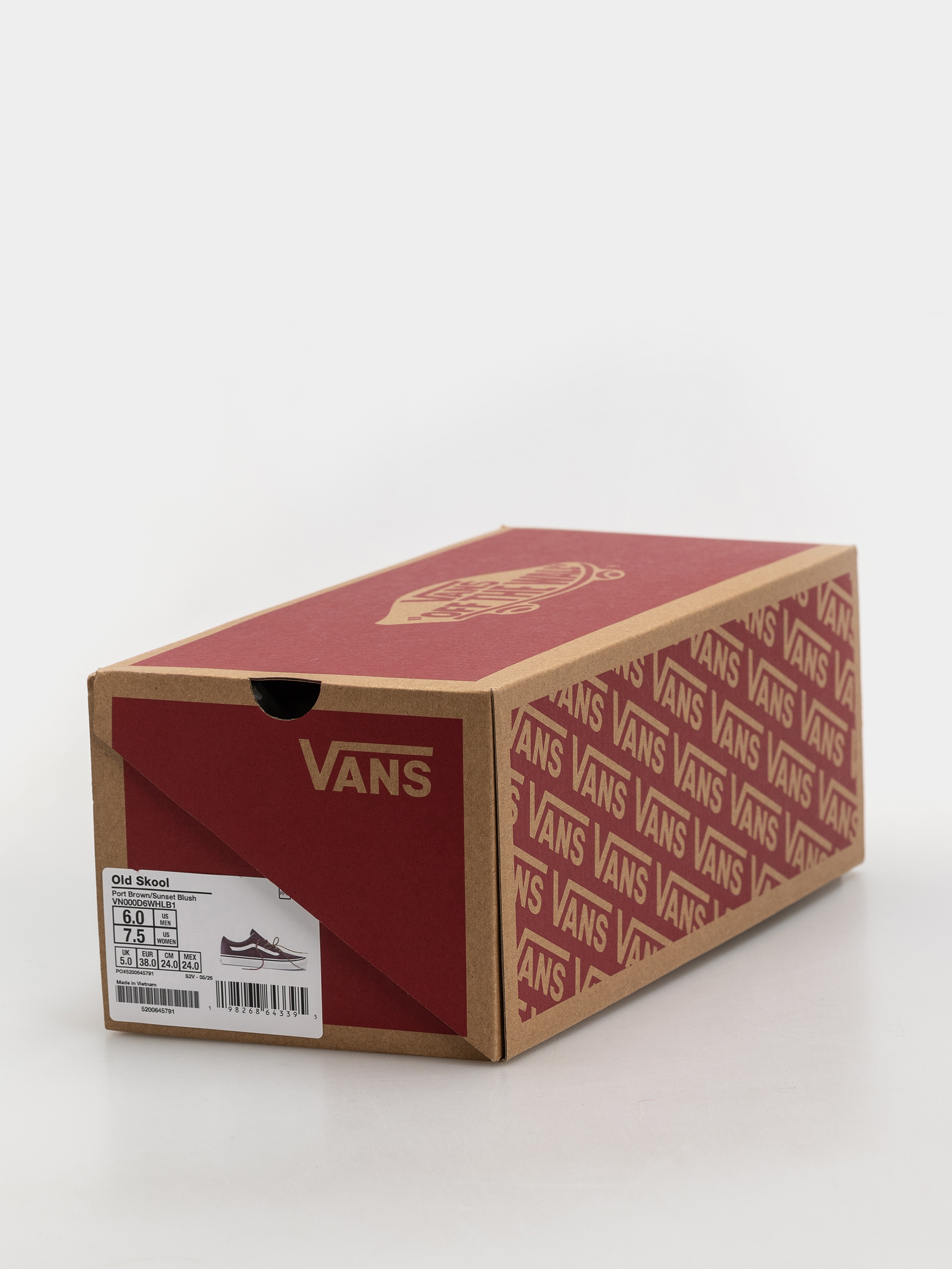 Buty Vans Old Skool (port brown/suns)