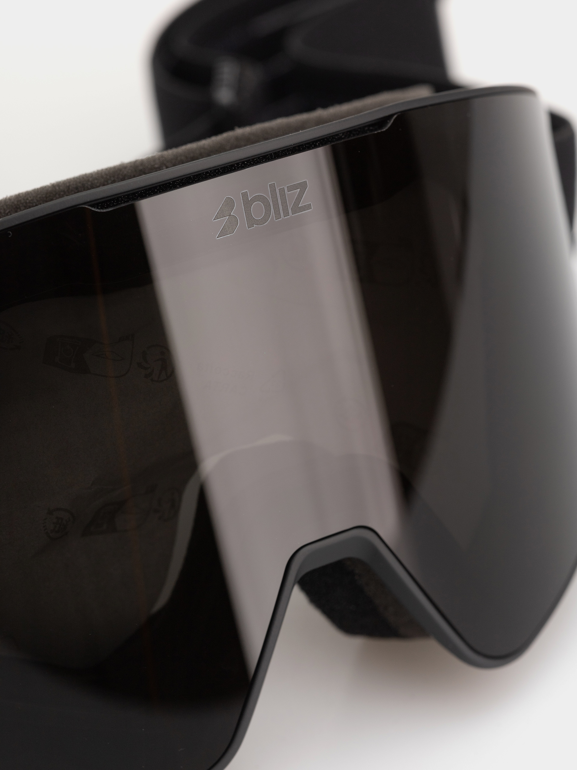 Gogle Bliz G001S (matte black/smoke)