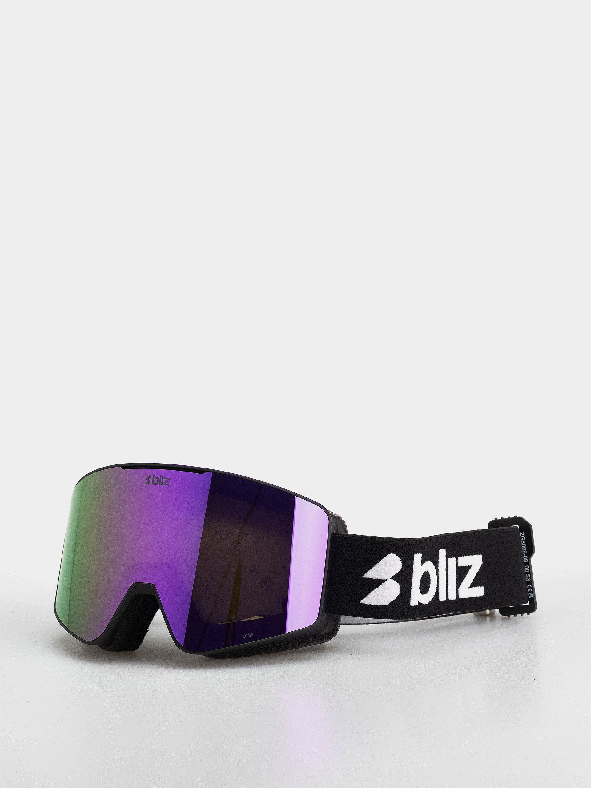 Gogle Bliz G001 (matte black/brown w purple multi)