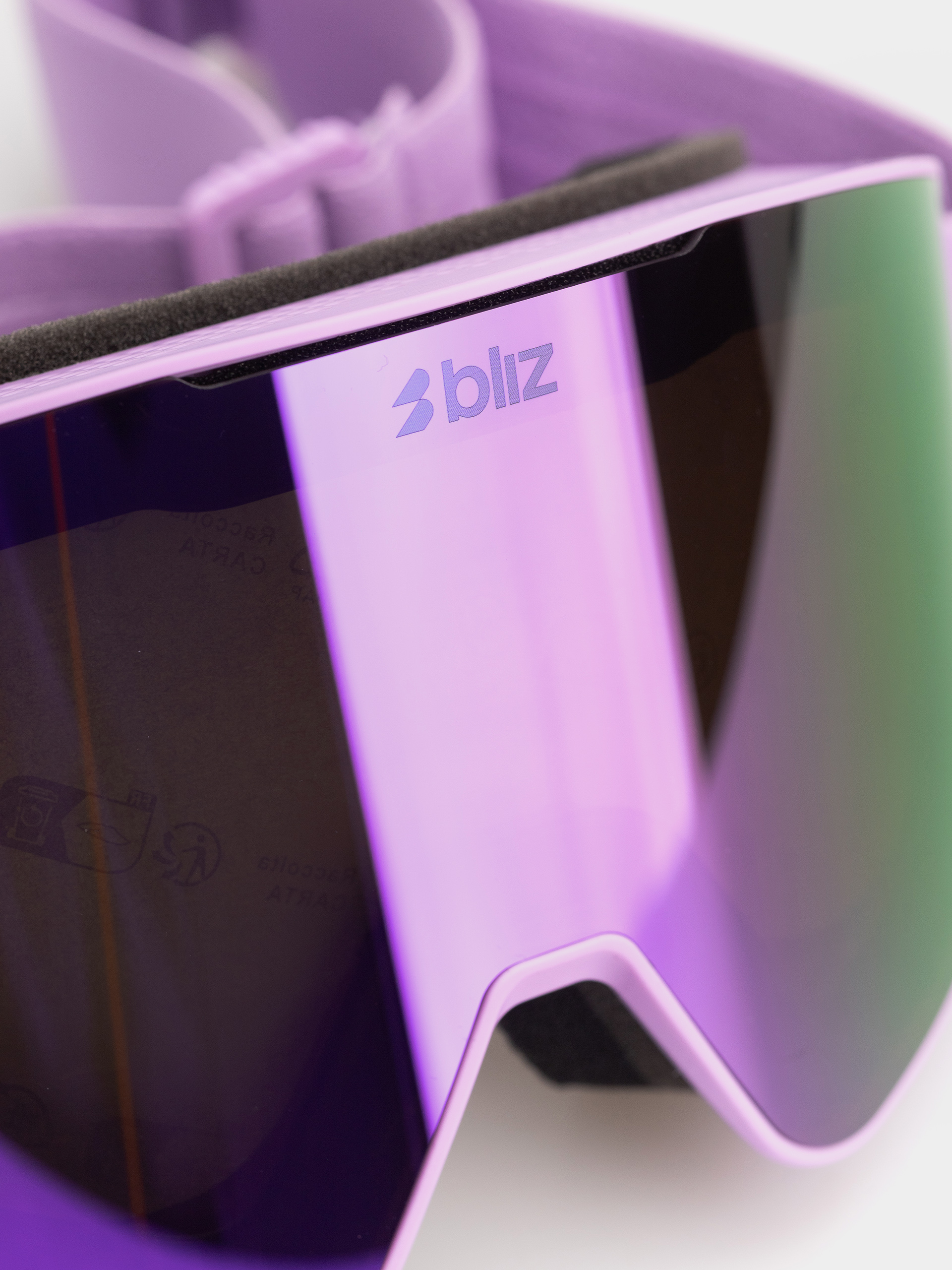 Gogle Bliz G001S (matte purple/brown w purple multi)