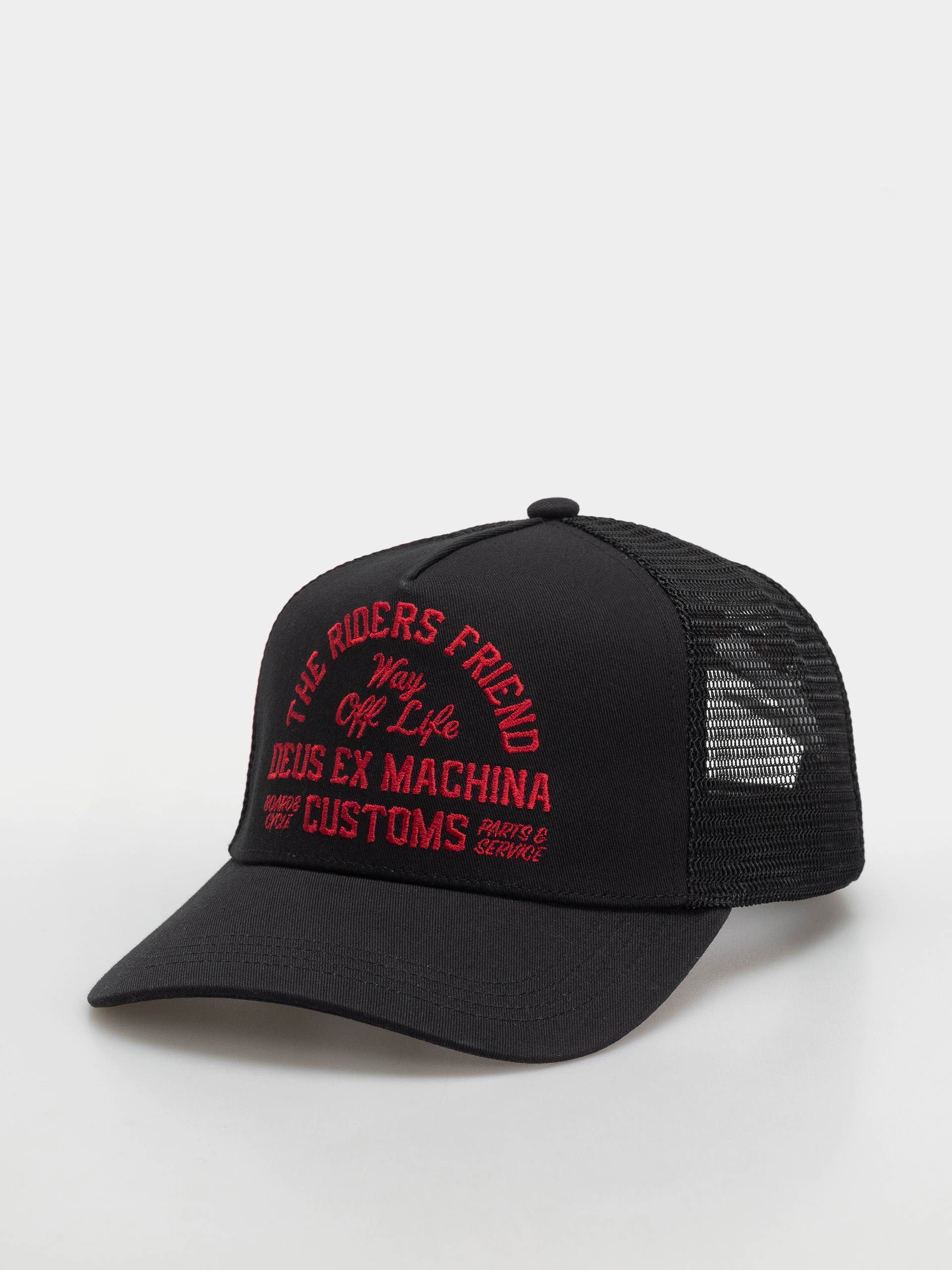 Czapka z daszkiem Deus Ex Machina Shook Ones Trucker (black)