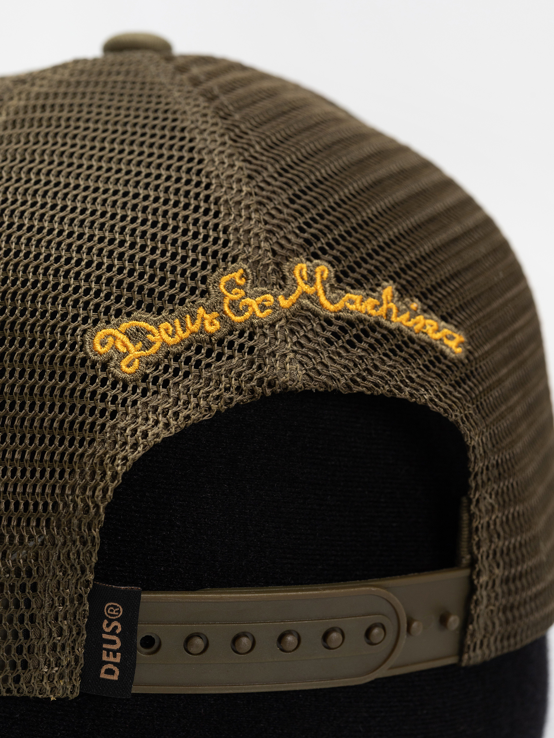Czapka z daszkiem Deus Ex Machina Shook Ones Trucker (olive green)