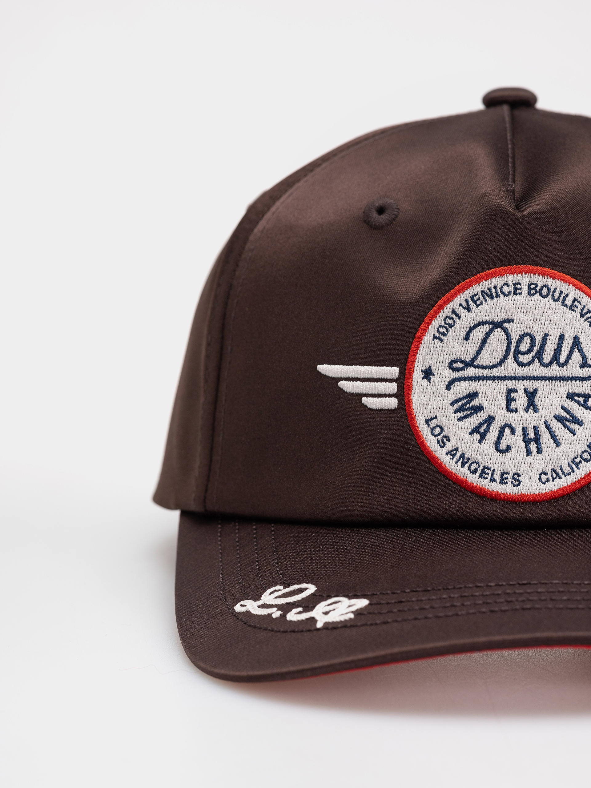 Czapka z daszkiem Deus Ex Machina Hessel Cap Wmn (java brown)