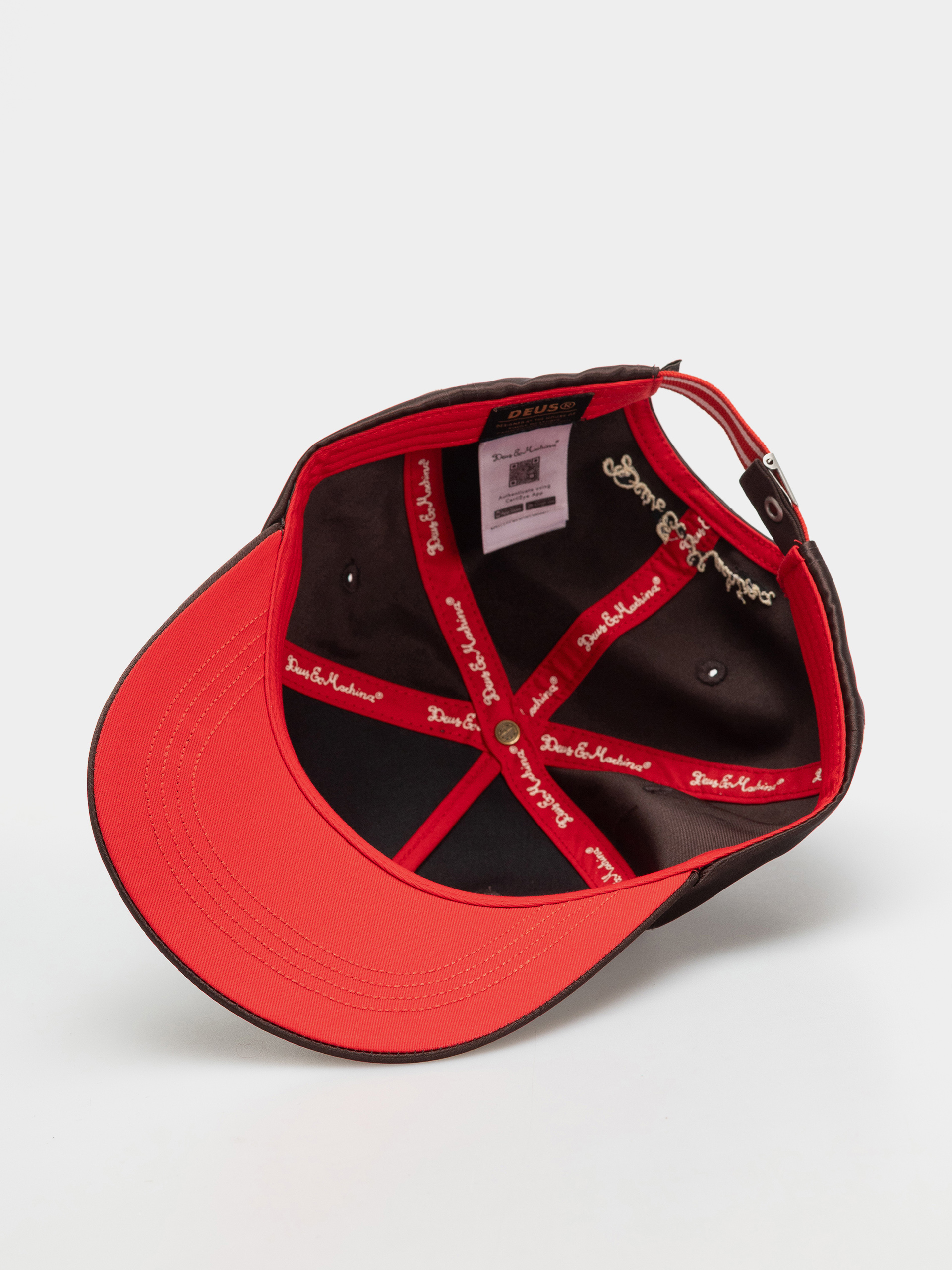 Czapka z daszkiem Deus Ex Machina Hessel Cap Wmn (java brown)