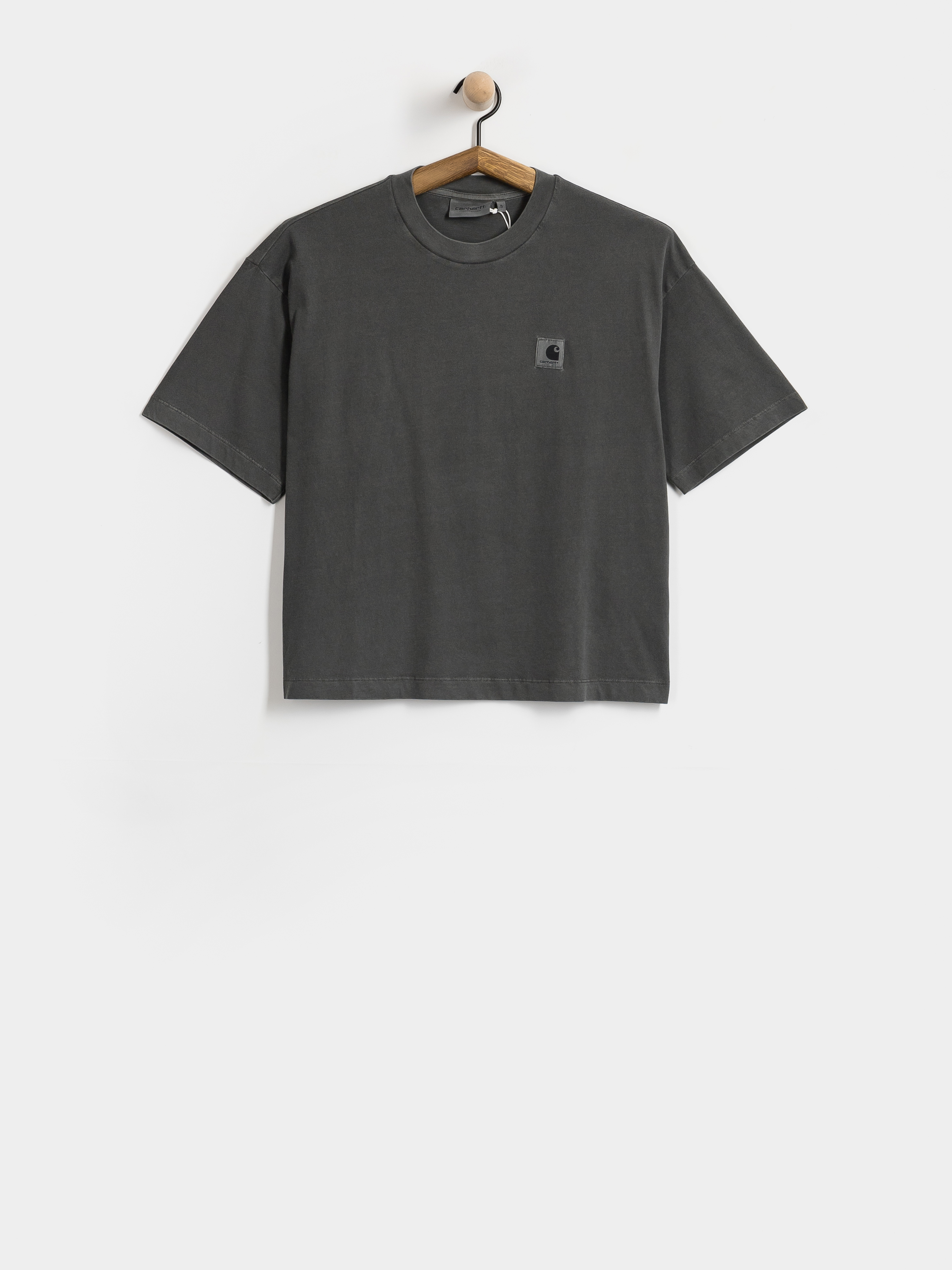 T-shirt Carhartt WIP Nelson Wmn (black/garment dyed)