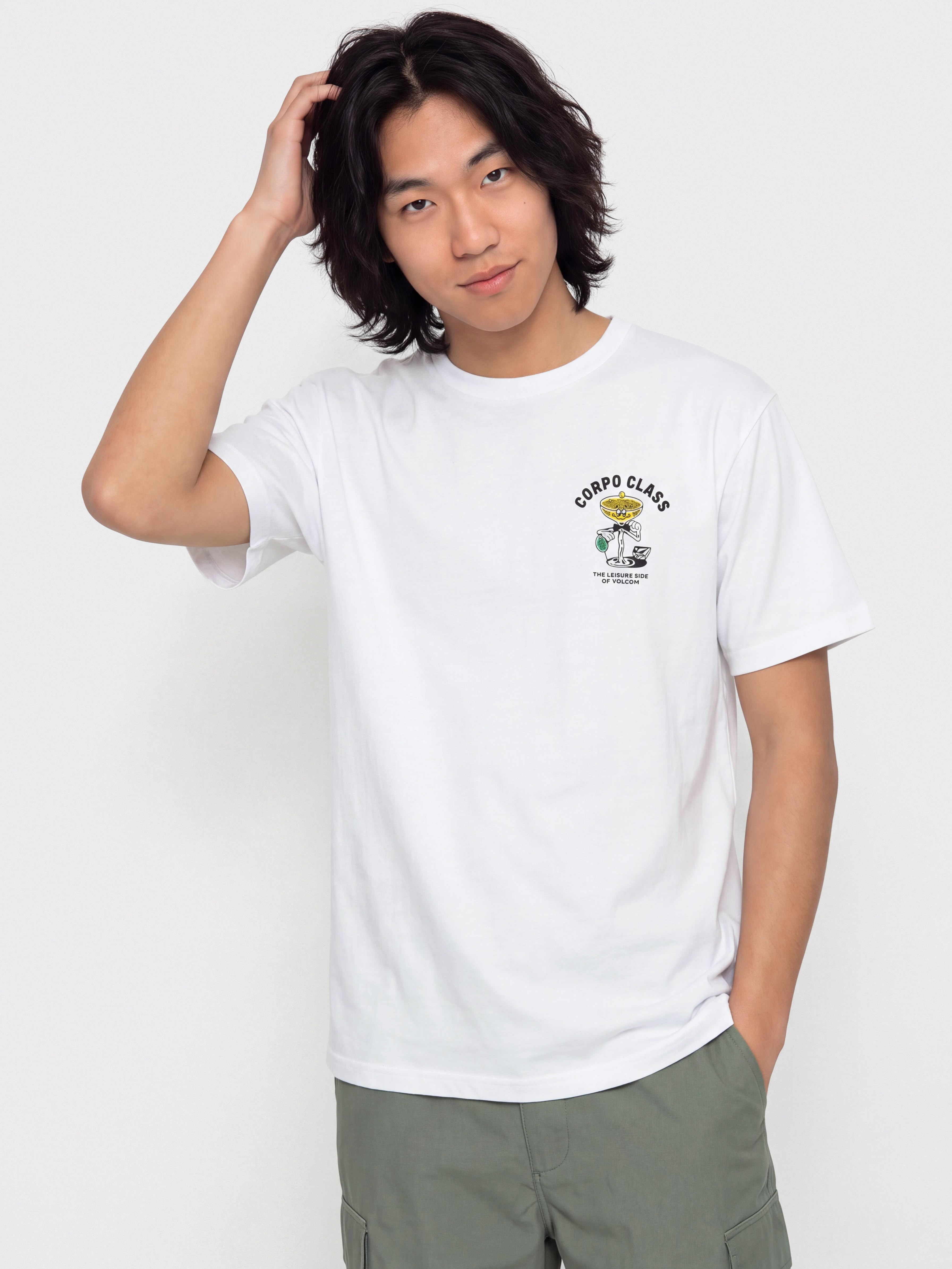 T-shirt Volcom Corpo Class Bsc (white)