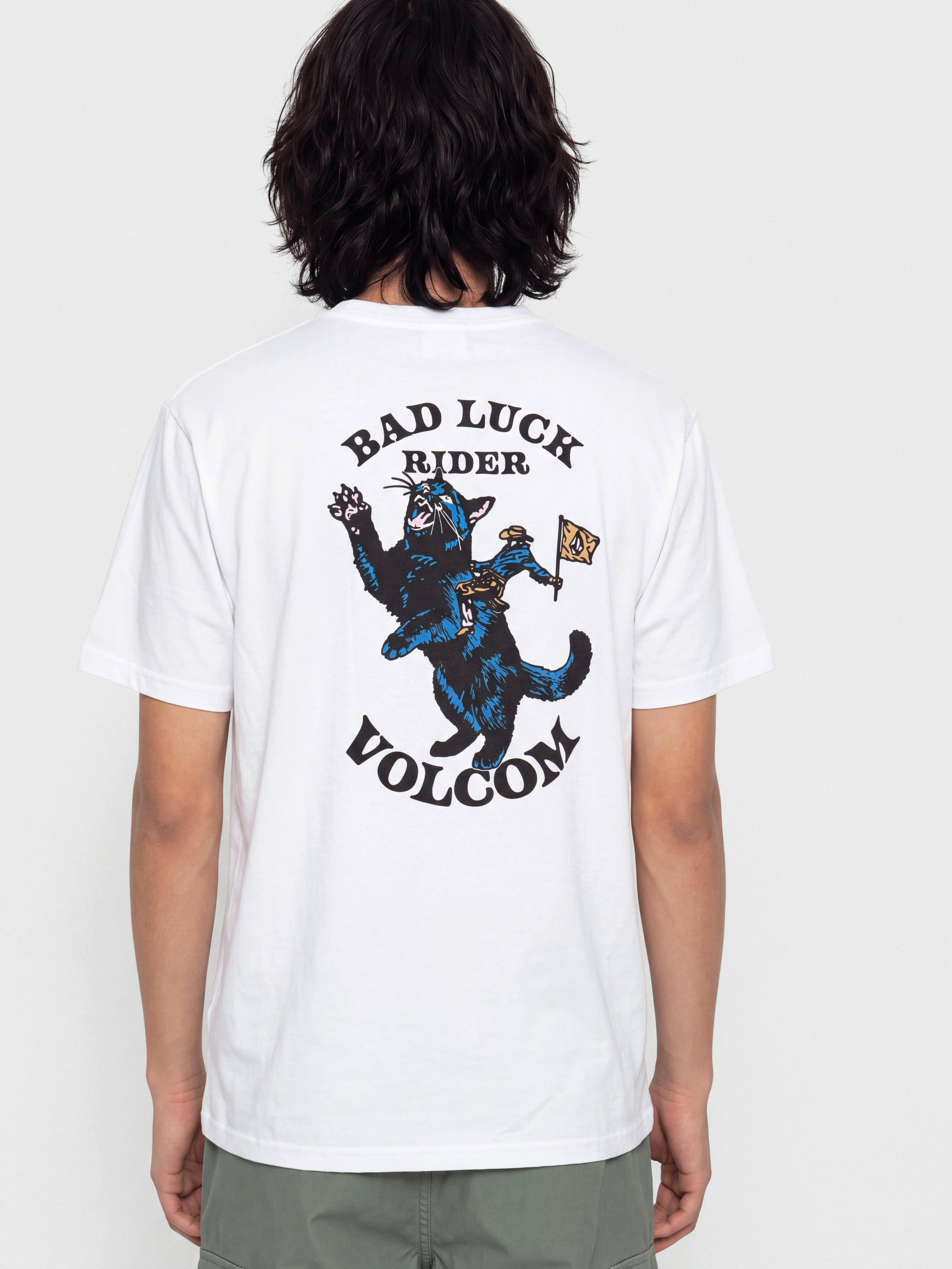 T-shirt Volcom Bad Luck (white)
