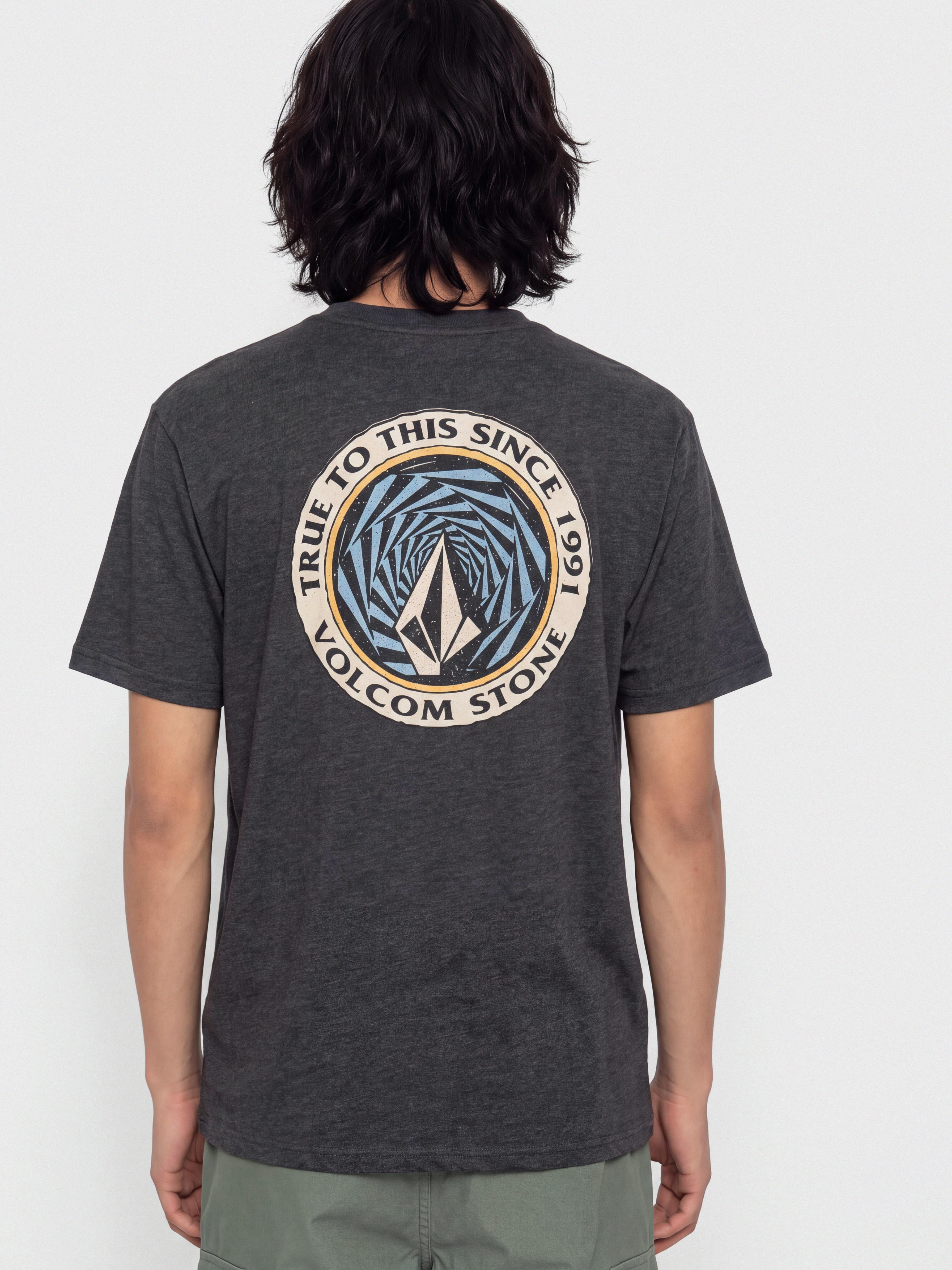 T-shirt Volcom Ringstone Hth (heather black)