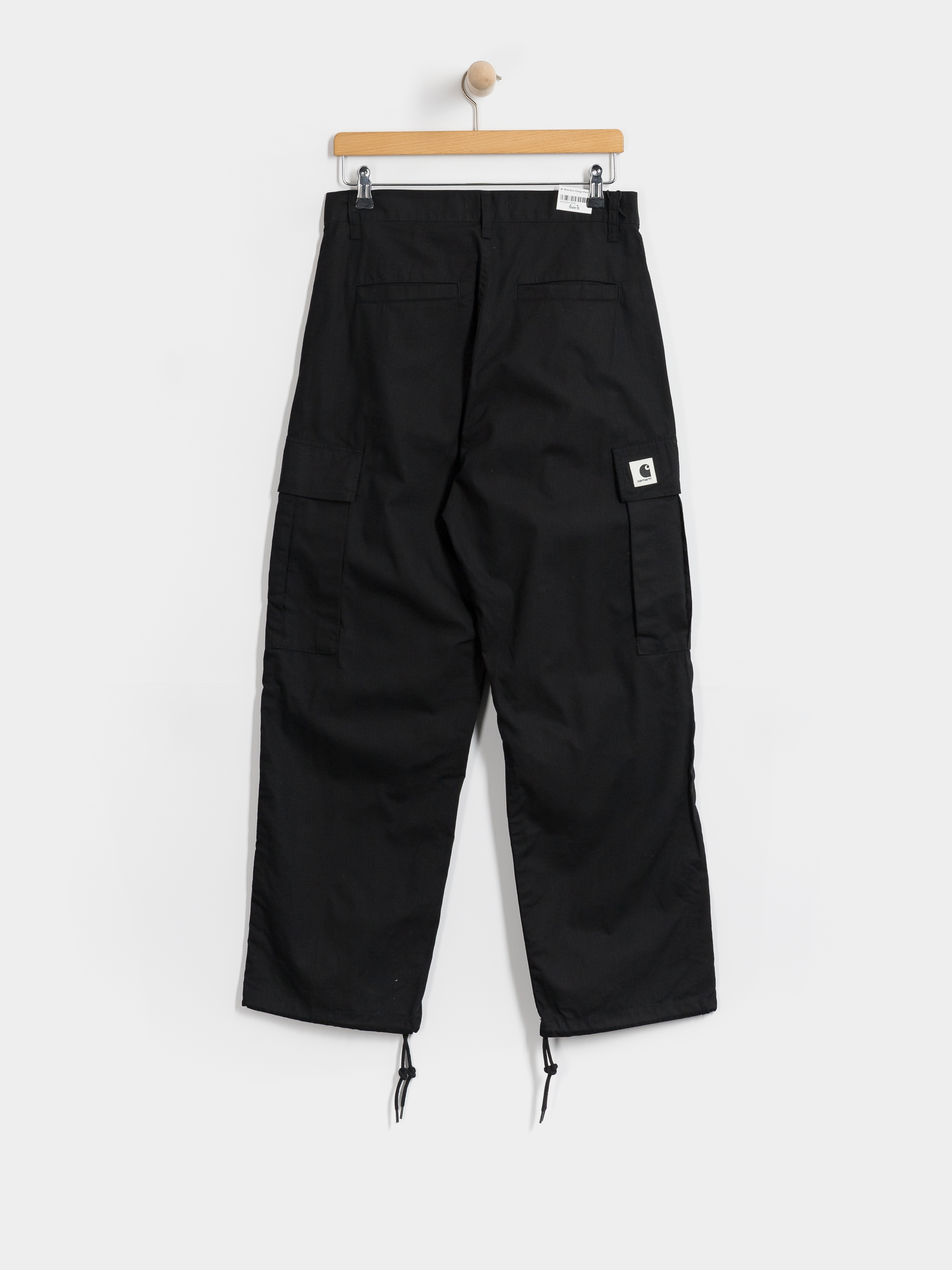 Spodnie Carhartt WIP Brandon Cargo Wmn (black/rinsed)