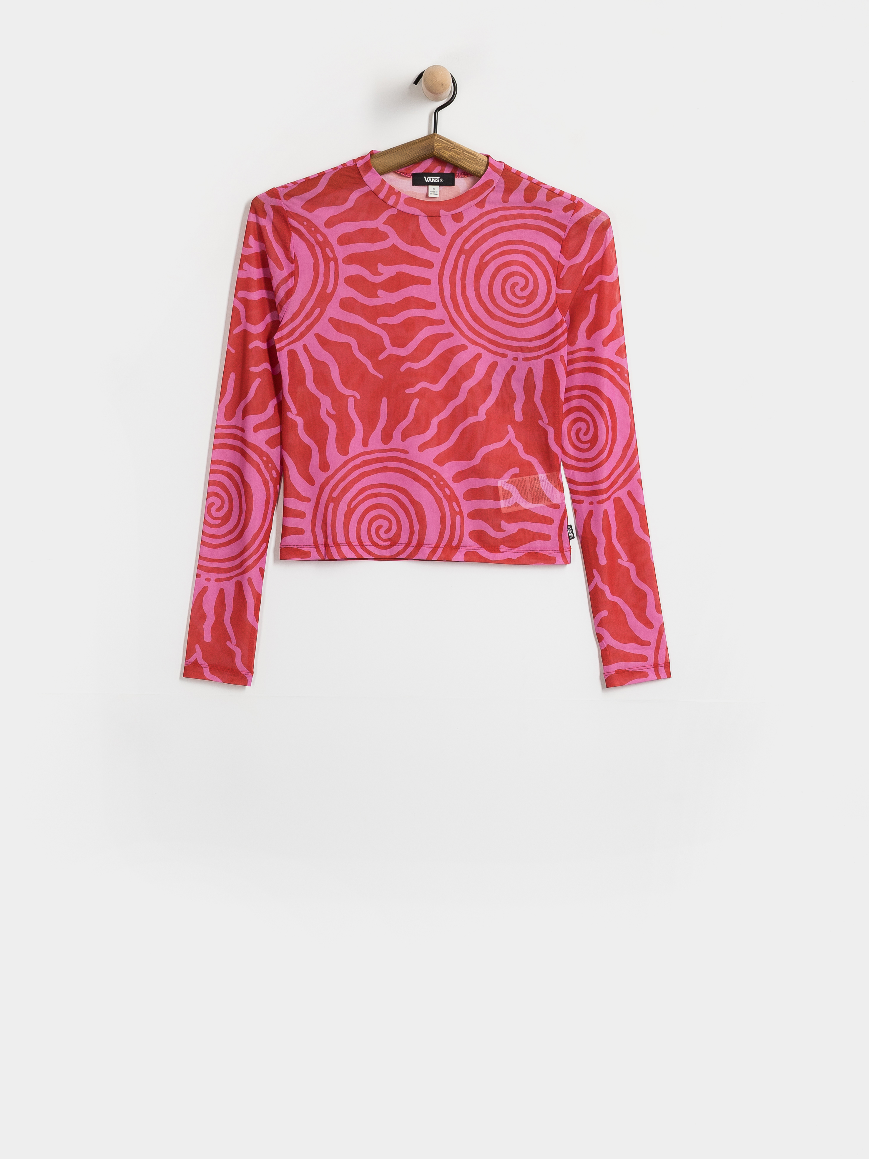 Longsleeve Vans Ludlow Mesh Wmn (racing red)