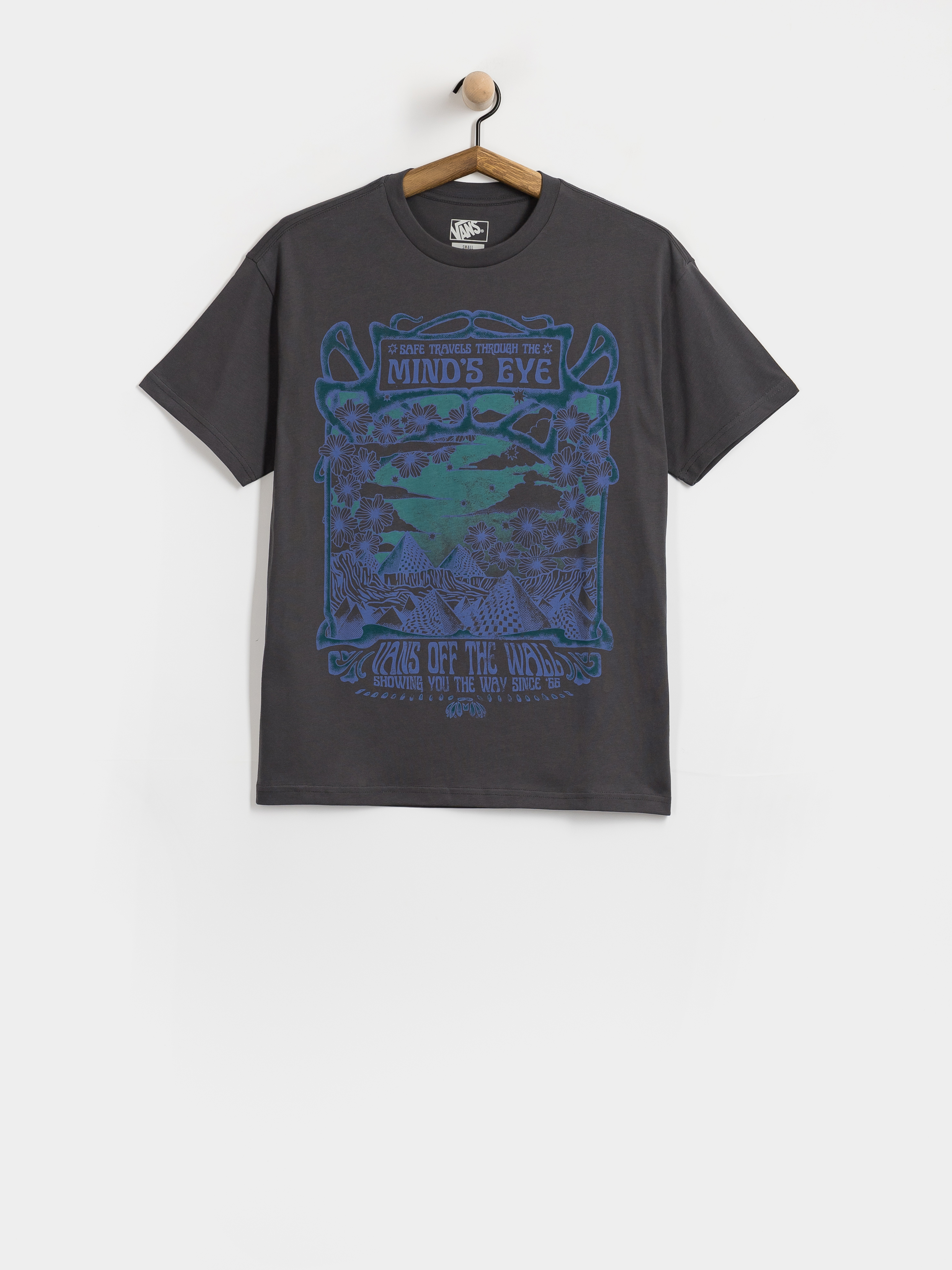 T-shirt Vans Minds Eye Oversized Wmn (charcoal grey)