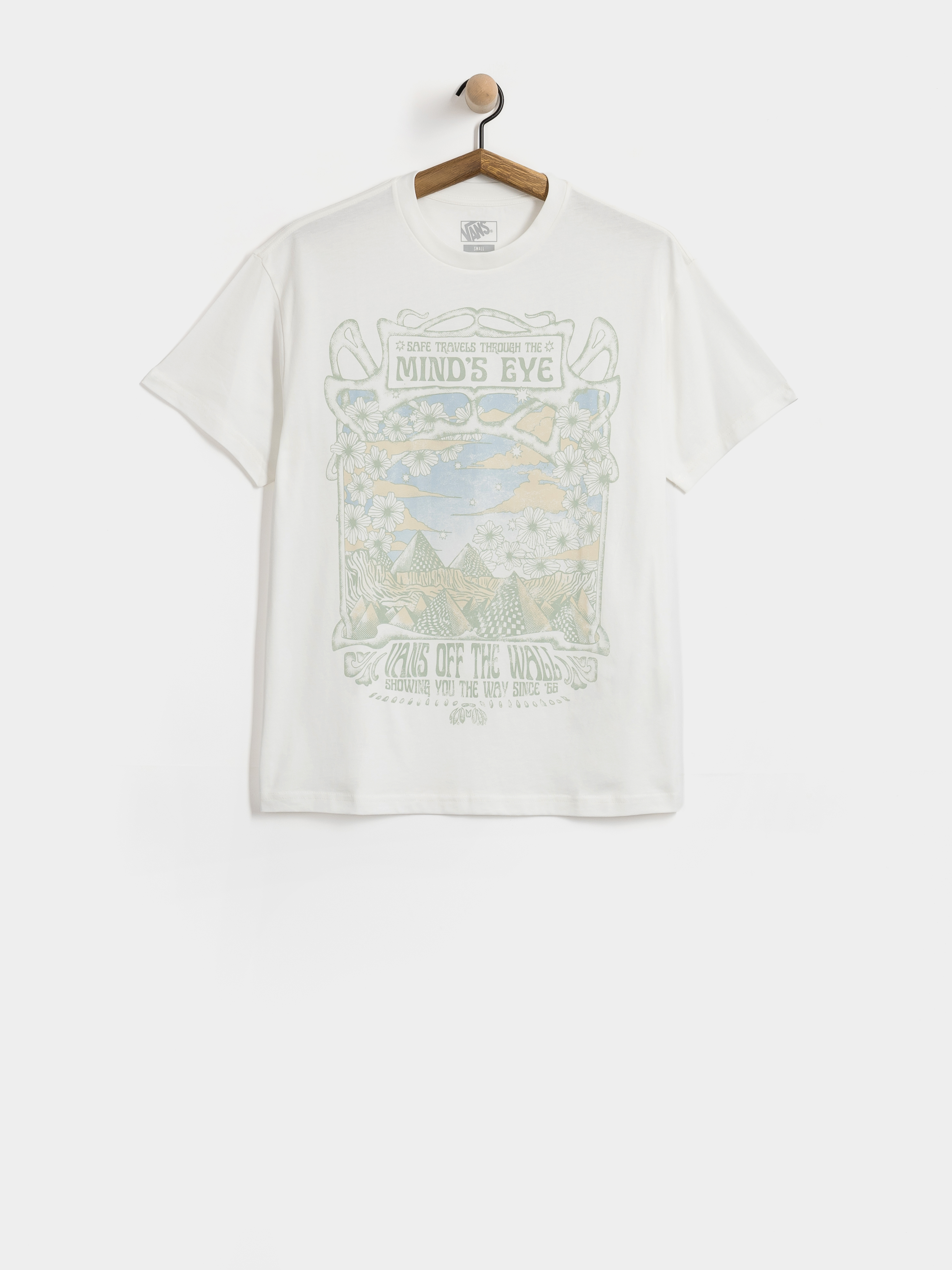 T-shirt Vans Minds Eye Oversized Wmn (white)