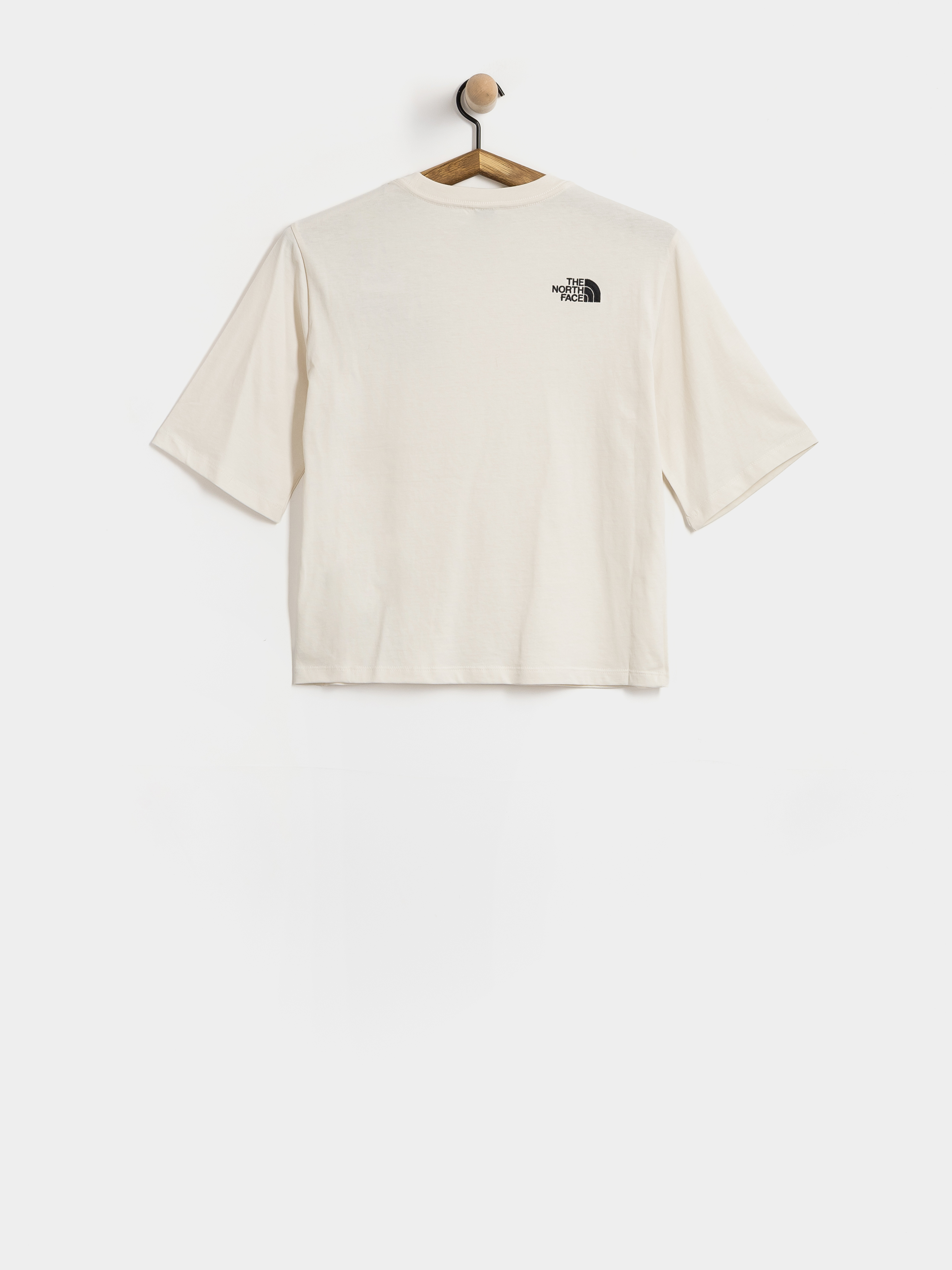T-shirt The North Face Ski Embro Boxy Wmn (white dune)