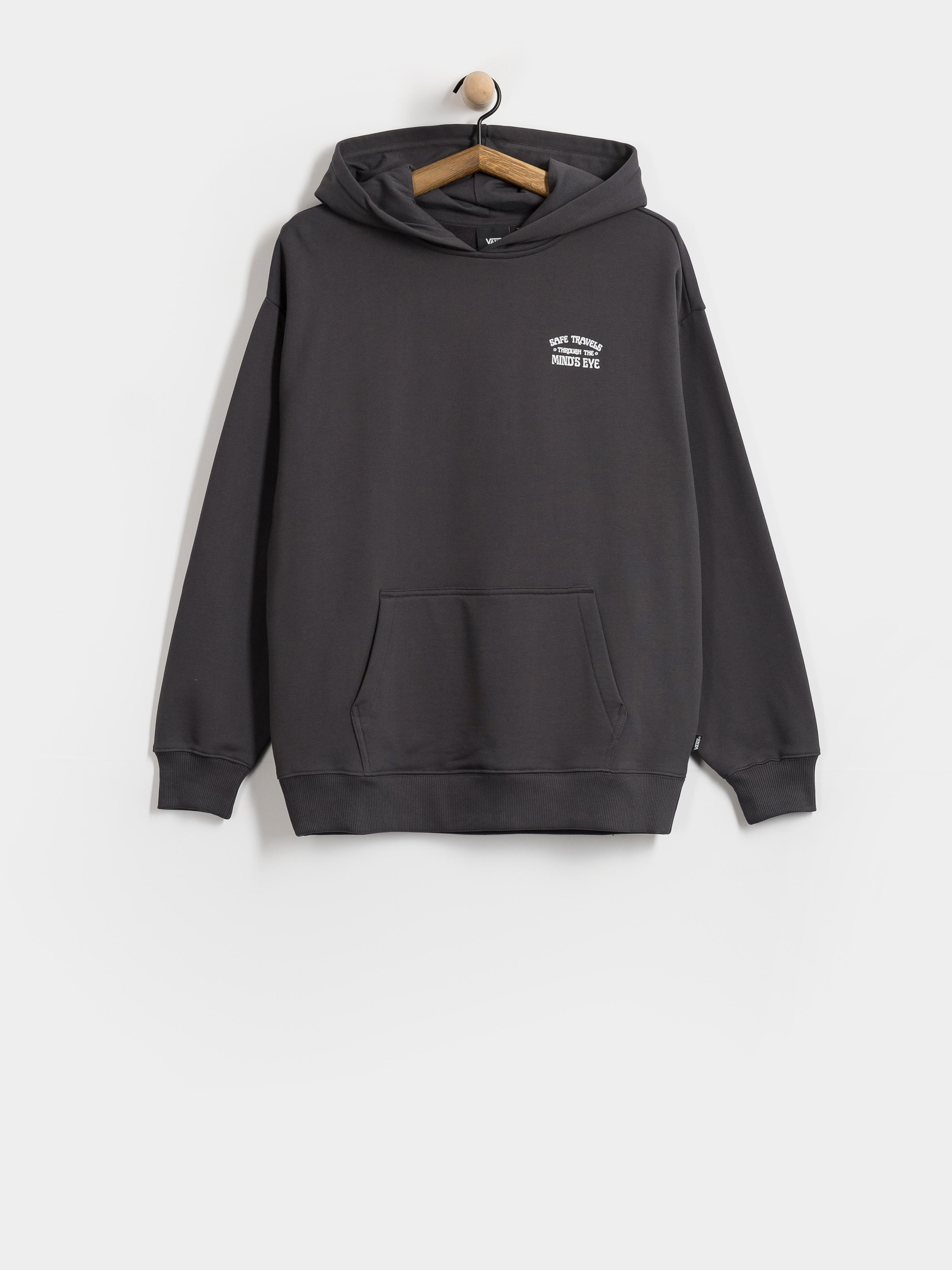 Bluza z kapturem Vans Minds Eye Os HD Wmn (charcoal grey)