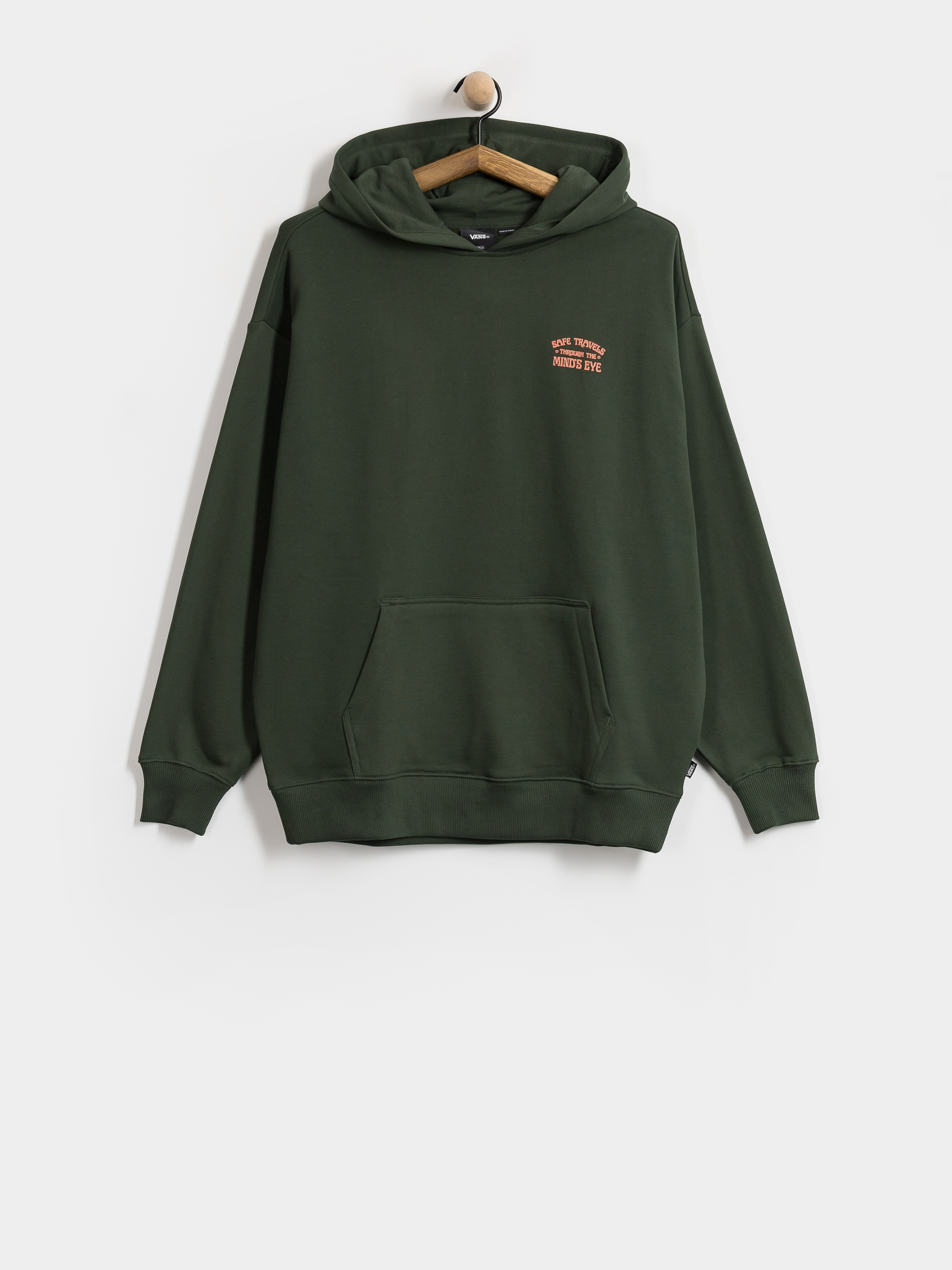 Bluza z kapturem Vans Minds Eye Os HD Wmn (oil green)