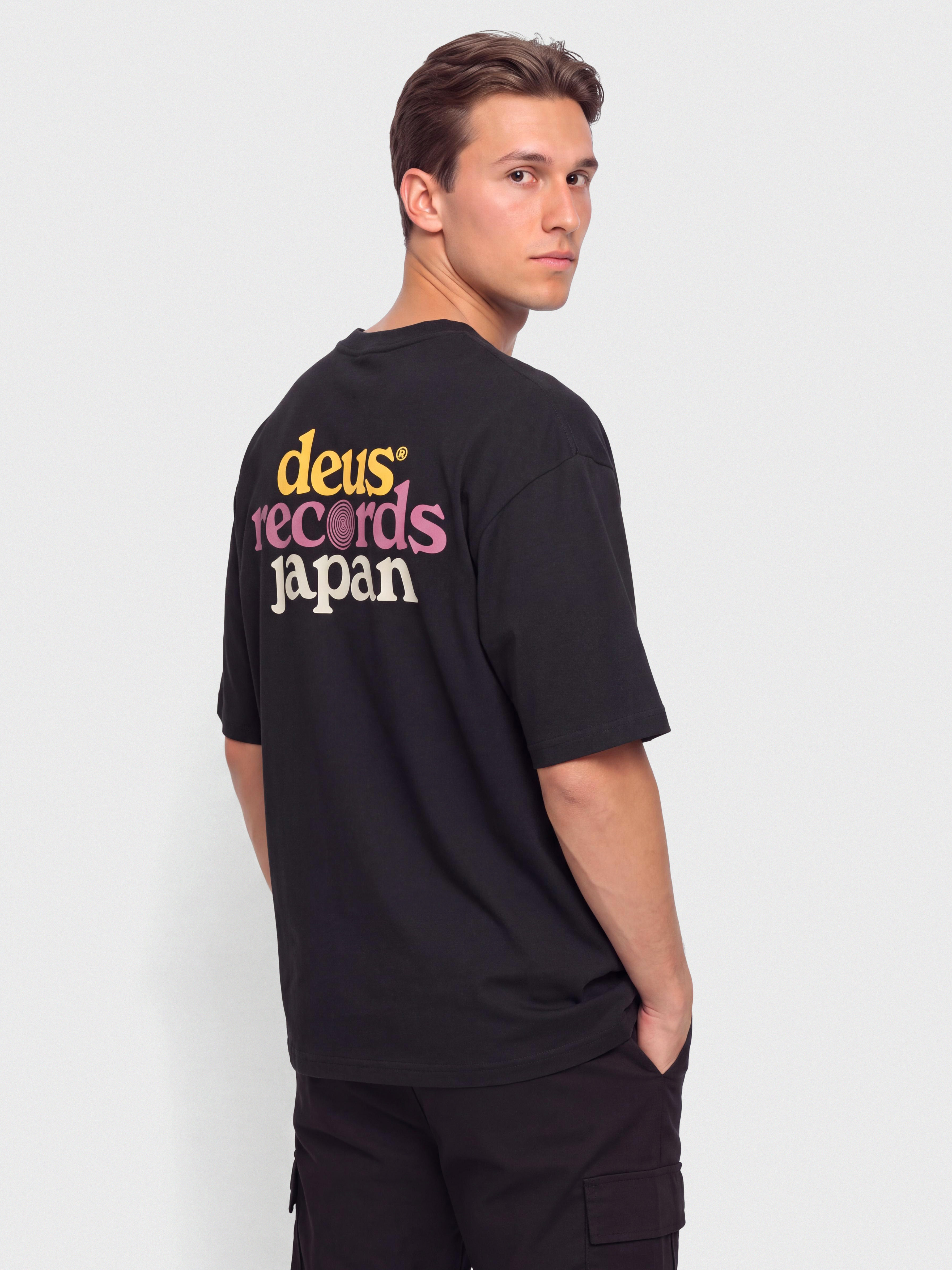 T-shirt Deus Ex Machina Strata Os (black)