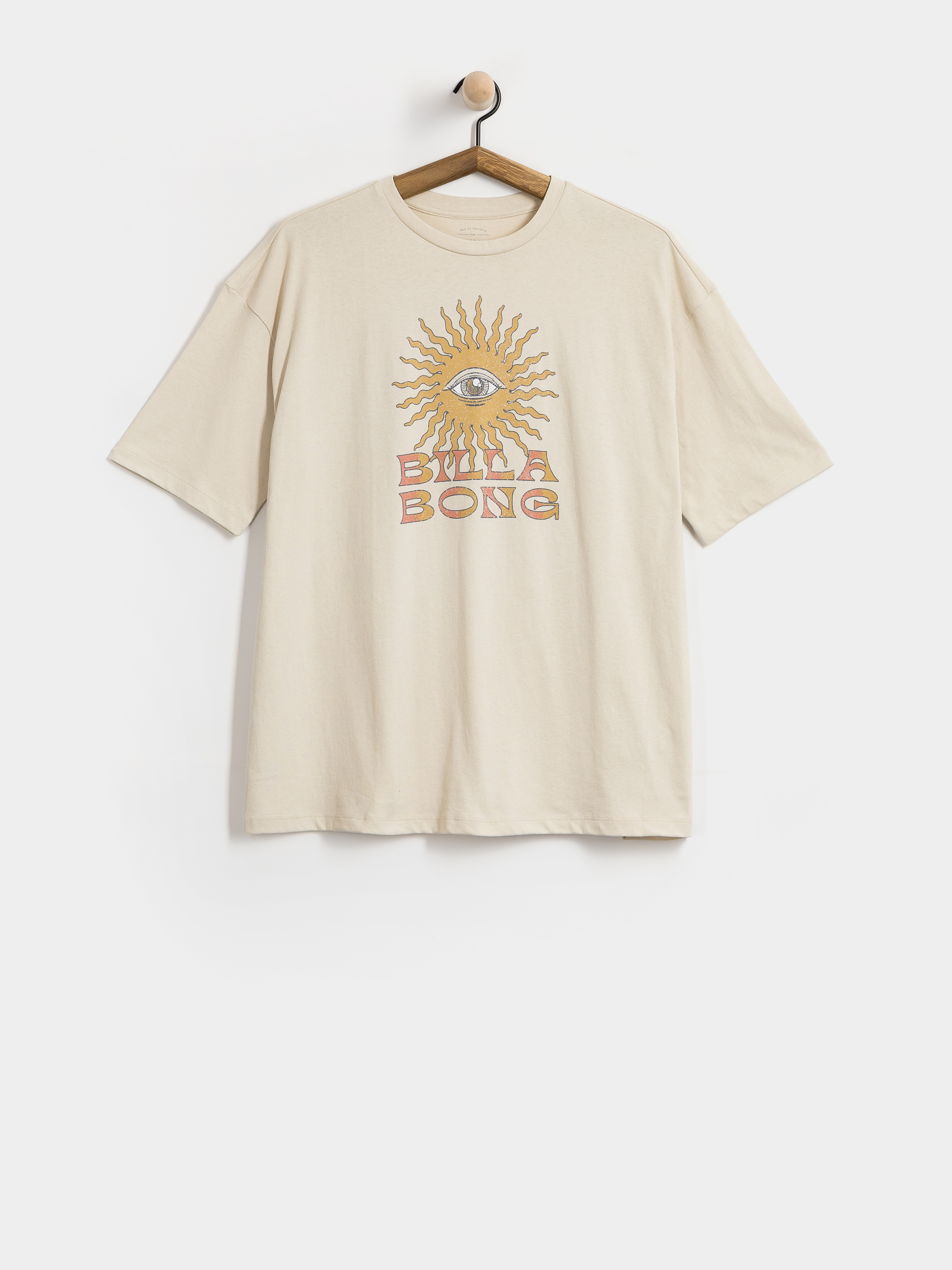 T-shirt Billabong Adiv Good Vibes True Boy Wmn (oatmeal)