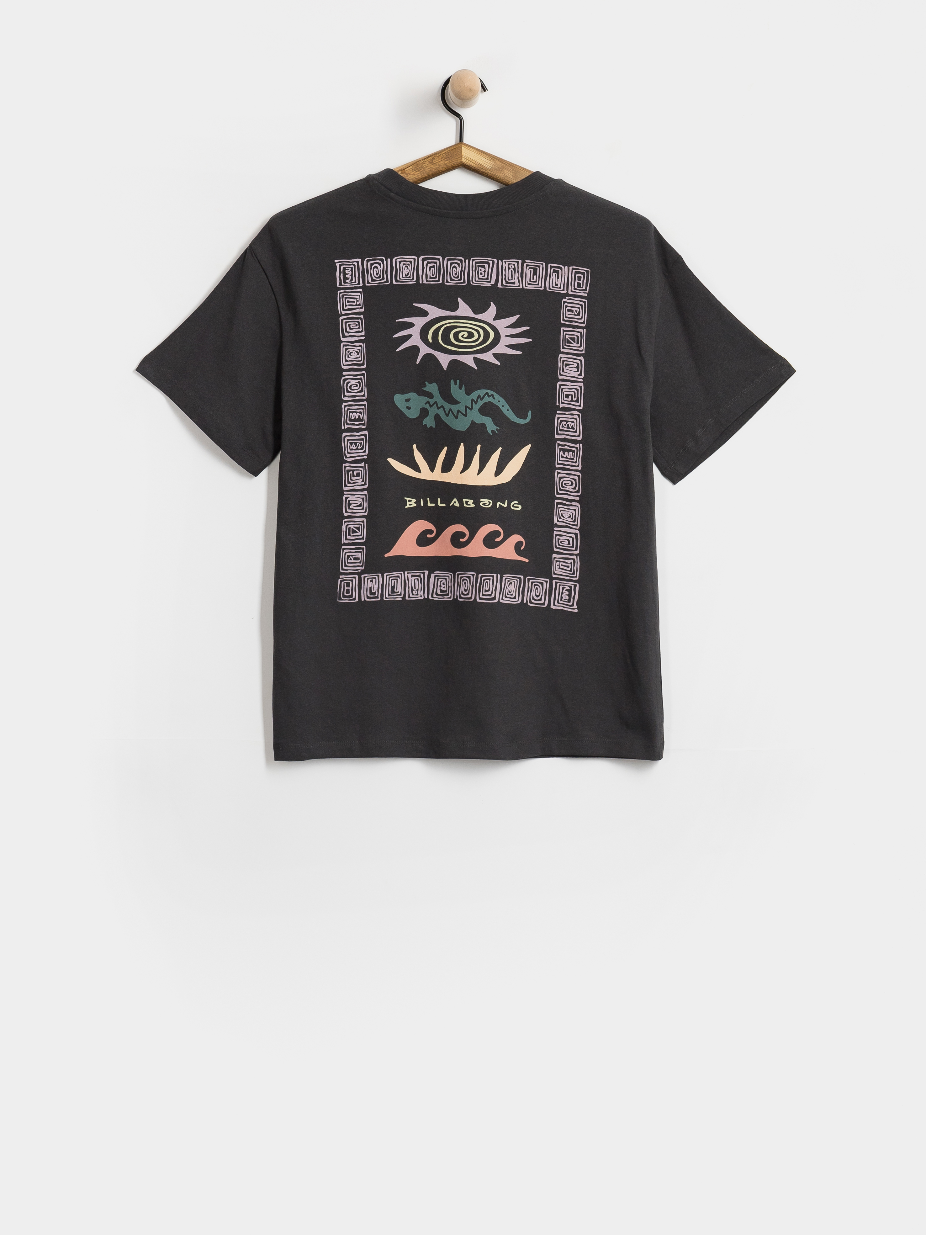 T-shirt Billabong Adiv Edgy Tom Boy Wmn (black sands)