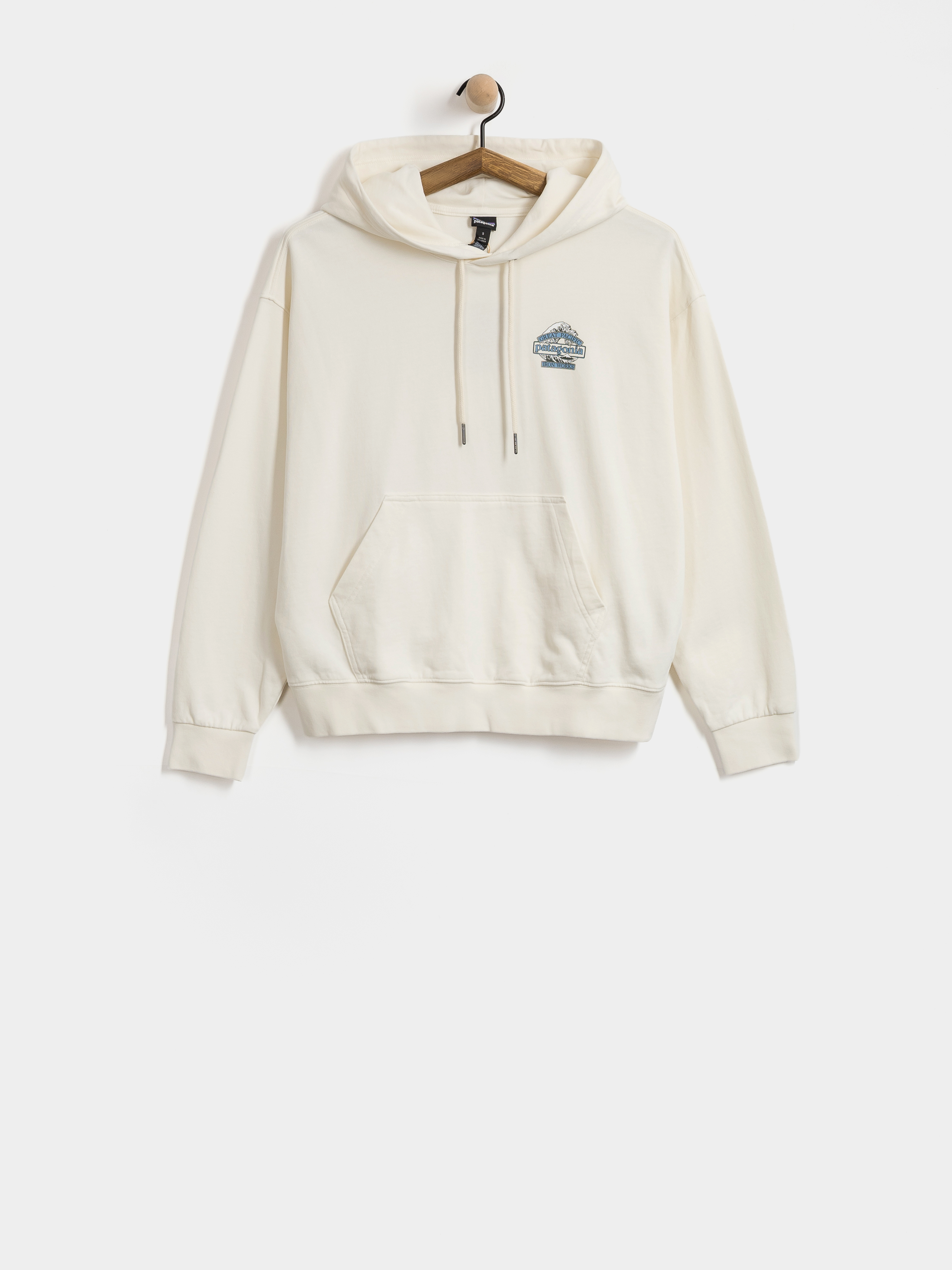 Bluza z kapturem Patagonia Great Waves Daily HD Wmn (wool white)