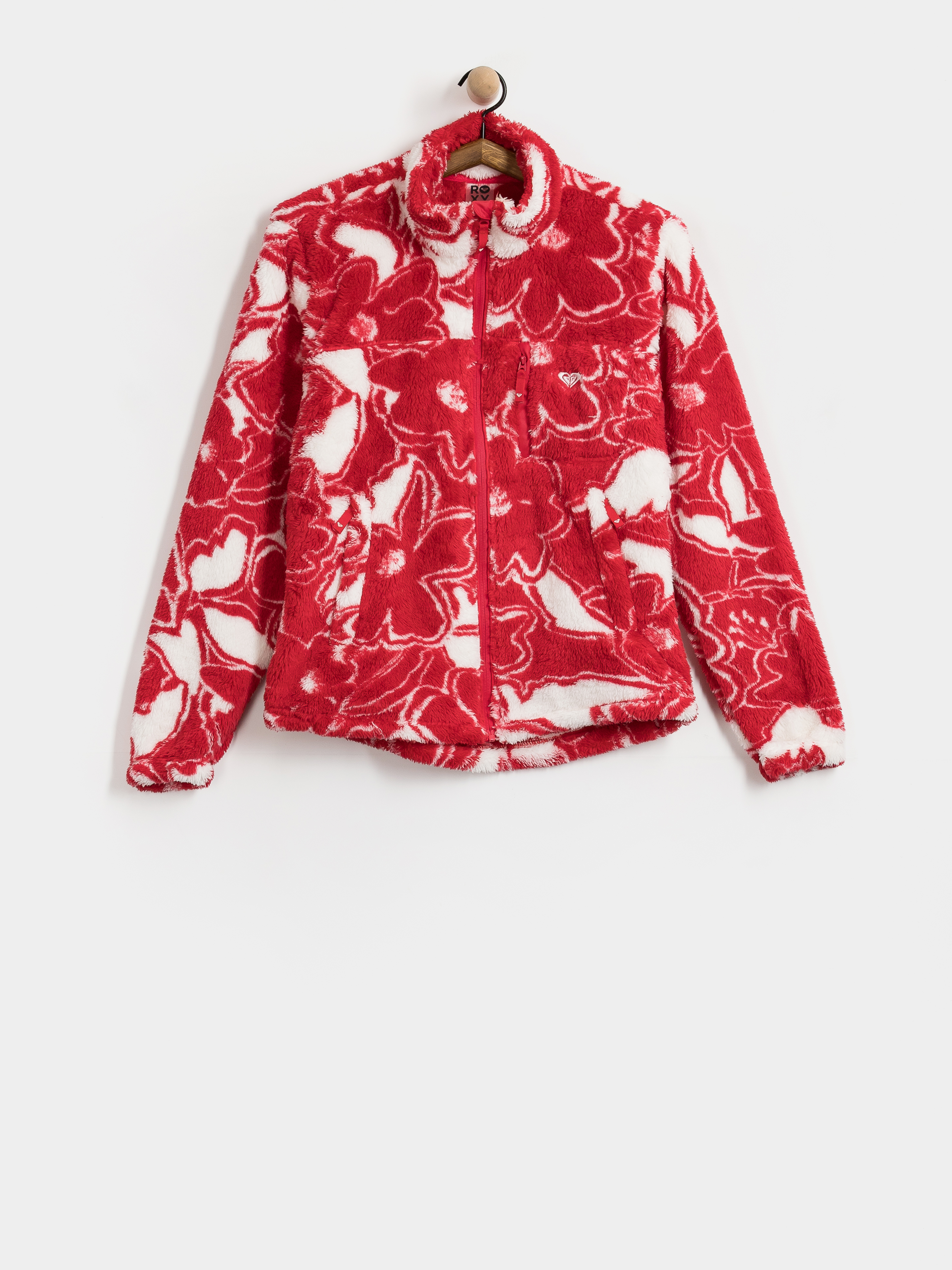 Damski Polar Roxy Alabama Full Zip Printed (barberry floral flurries)