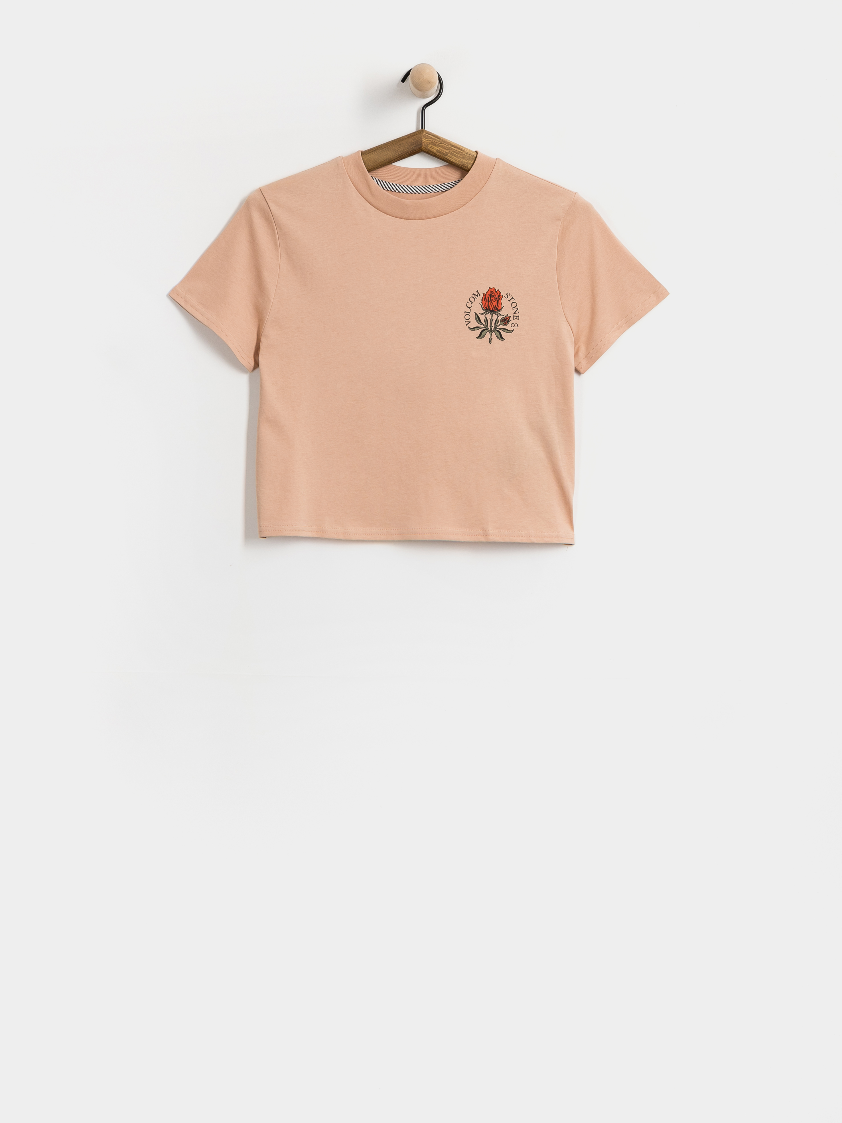 T-shirt Volcom Dial Crop Wmn (misty rose)