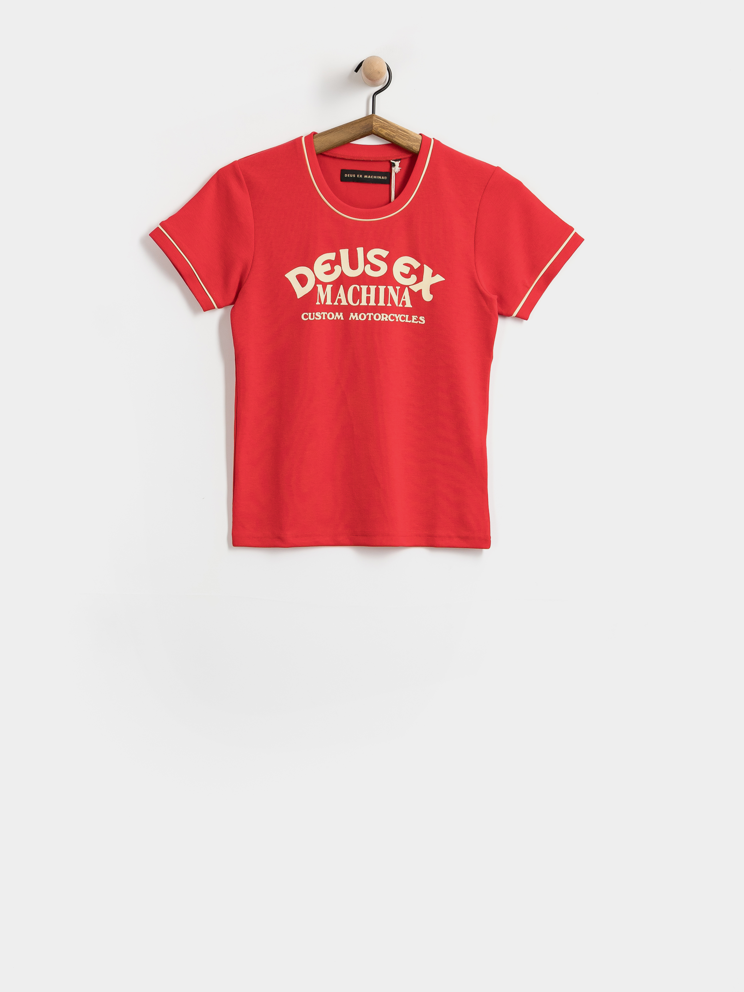 T-shirt Deus Ex Machina Lost World Wmn (poinsettia red)