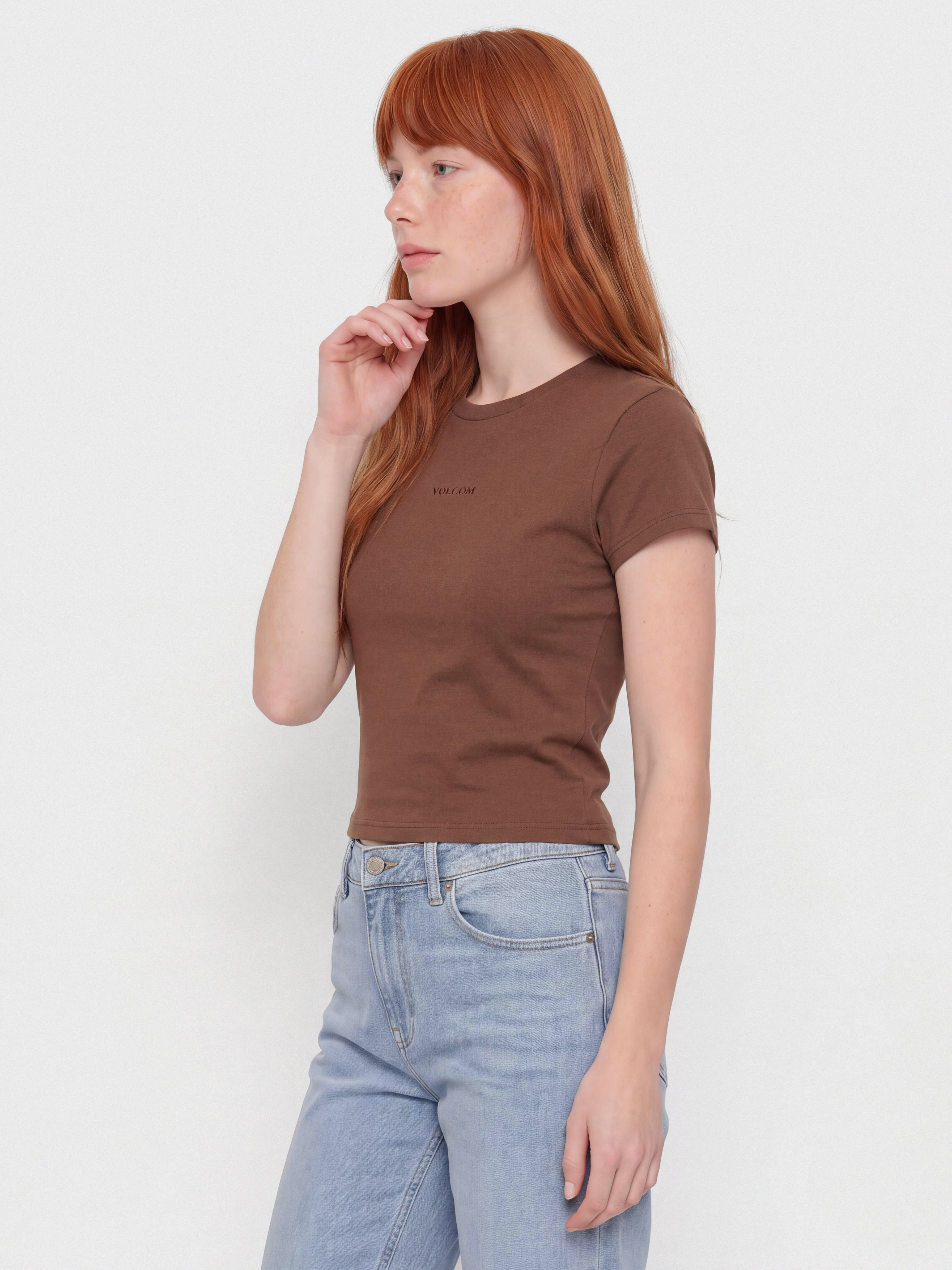 T-shirt Volcom Volcom Stone Tight Wmn (tobacco brown)
