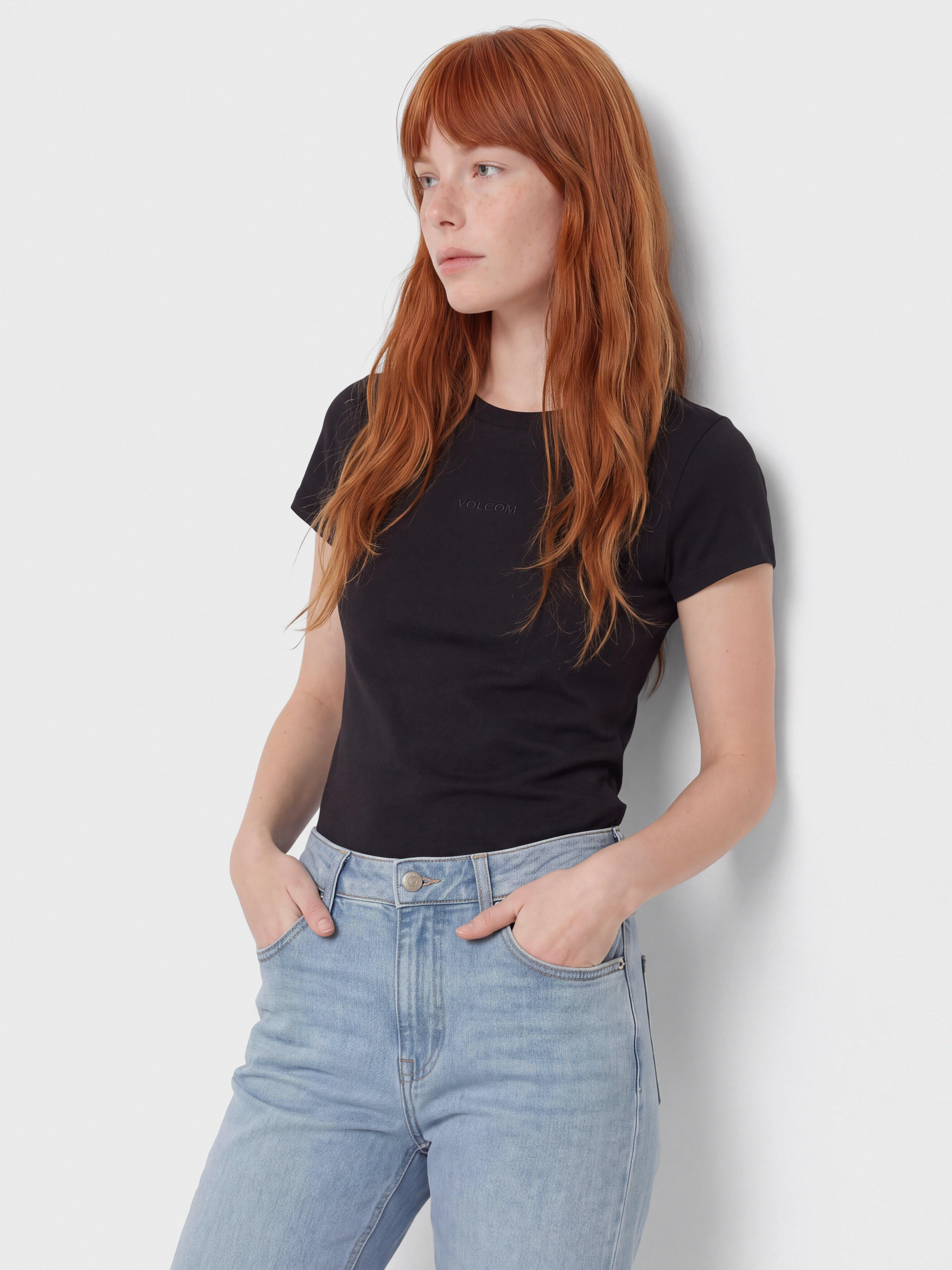 T-shirt Volcom Volcom Stone Tight Wmn (black)
