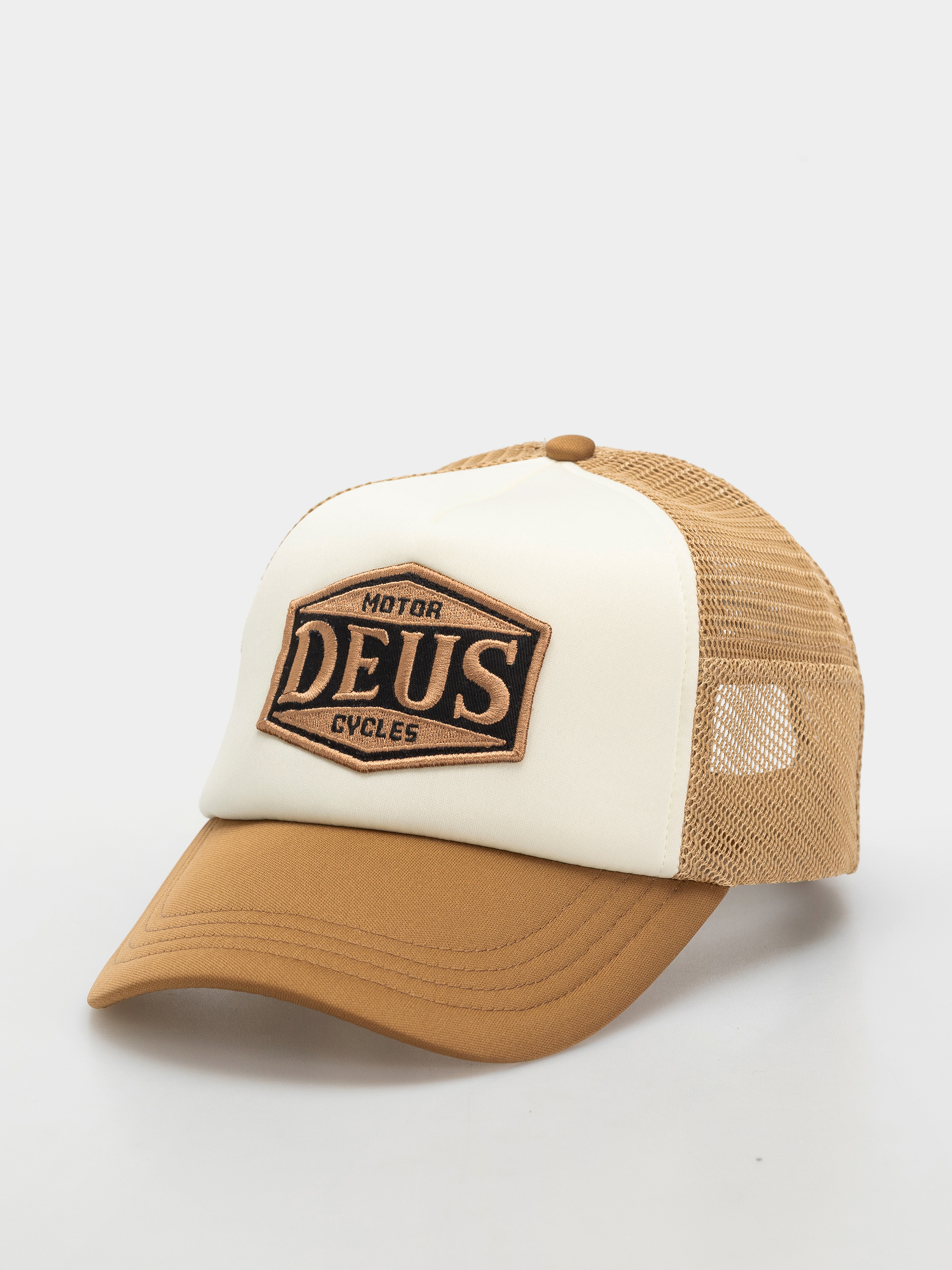 Czapka z daszkiem Deus Ex Machina Josel Trucker (camel brown)
