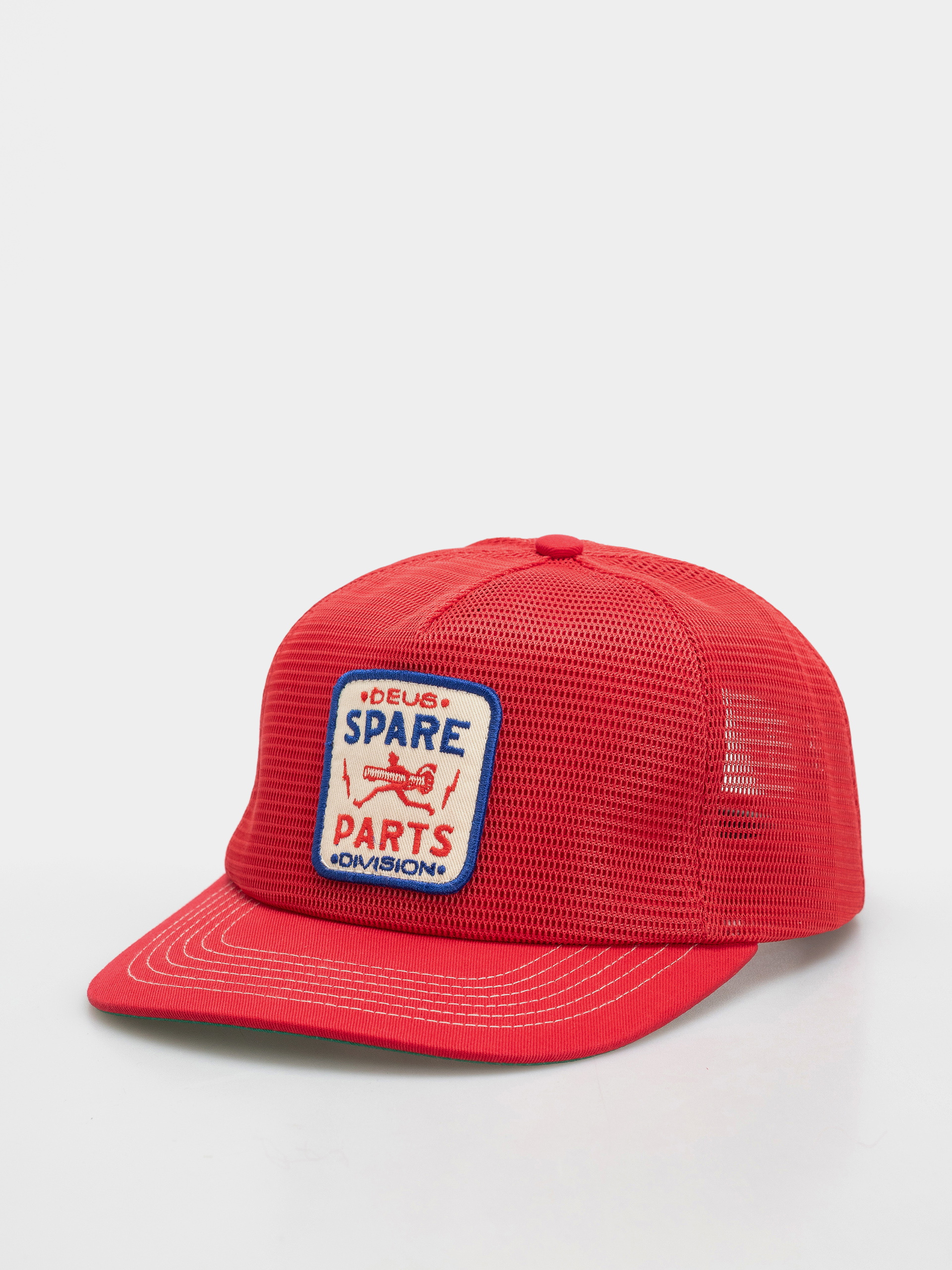 Czapka z daszkiem Deus Ex Machina Mudflap Trucker (cherry red)
